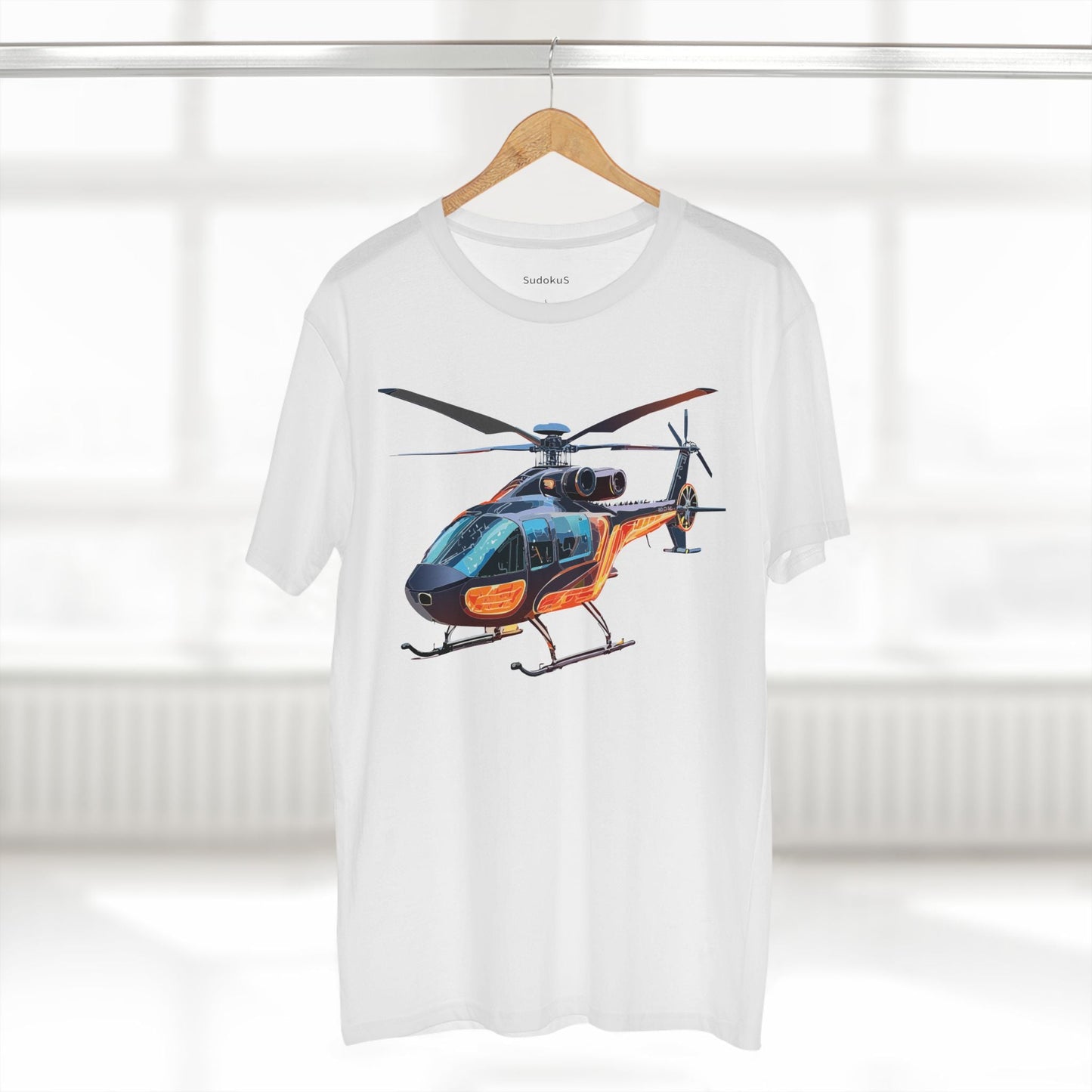 Chopper Graphic Unisex 100 Cotton Staple Tee 7