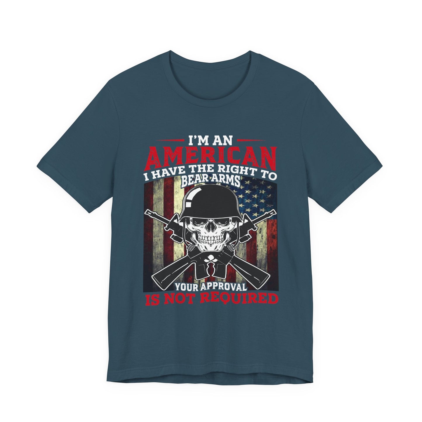 Army Veteran Patriotic Graphic Design Unisex Cotton T-Shirt v29