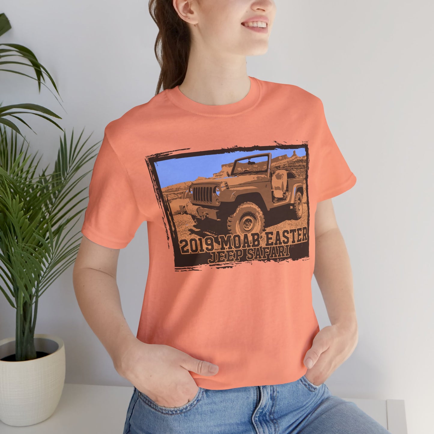 Moab Easter Safari Graphic Design Tee, Moab Easter Shirt, Vintage Tees, Art Design T-Shirt, Graphic Tee, Retro Art Shirts