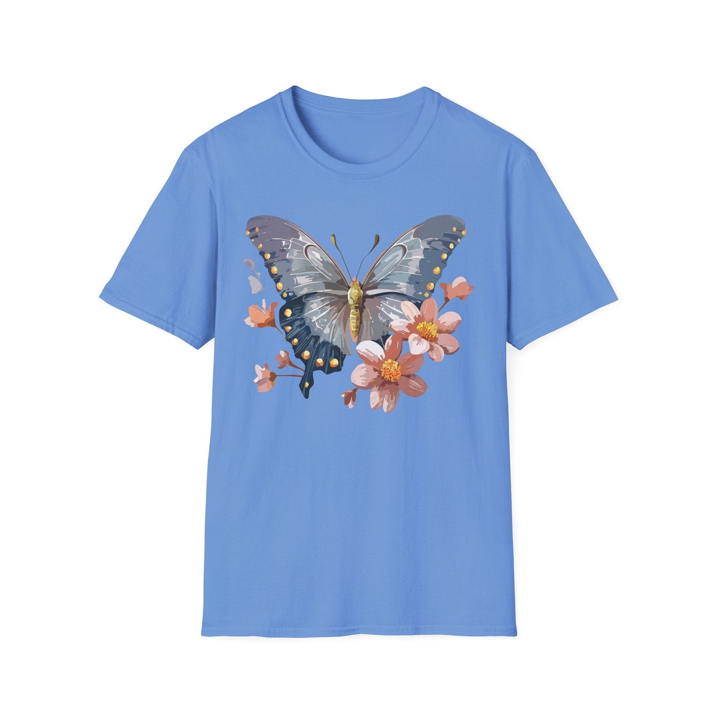 Butterfly Shirt Unisex T Shirt Monarch Butterfly Softstyle Tee Gildan 64000 Breathable Everyday Wear