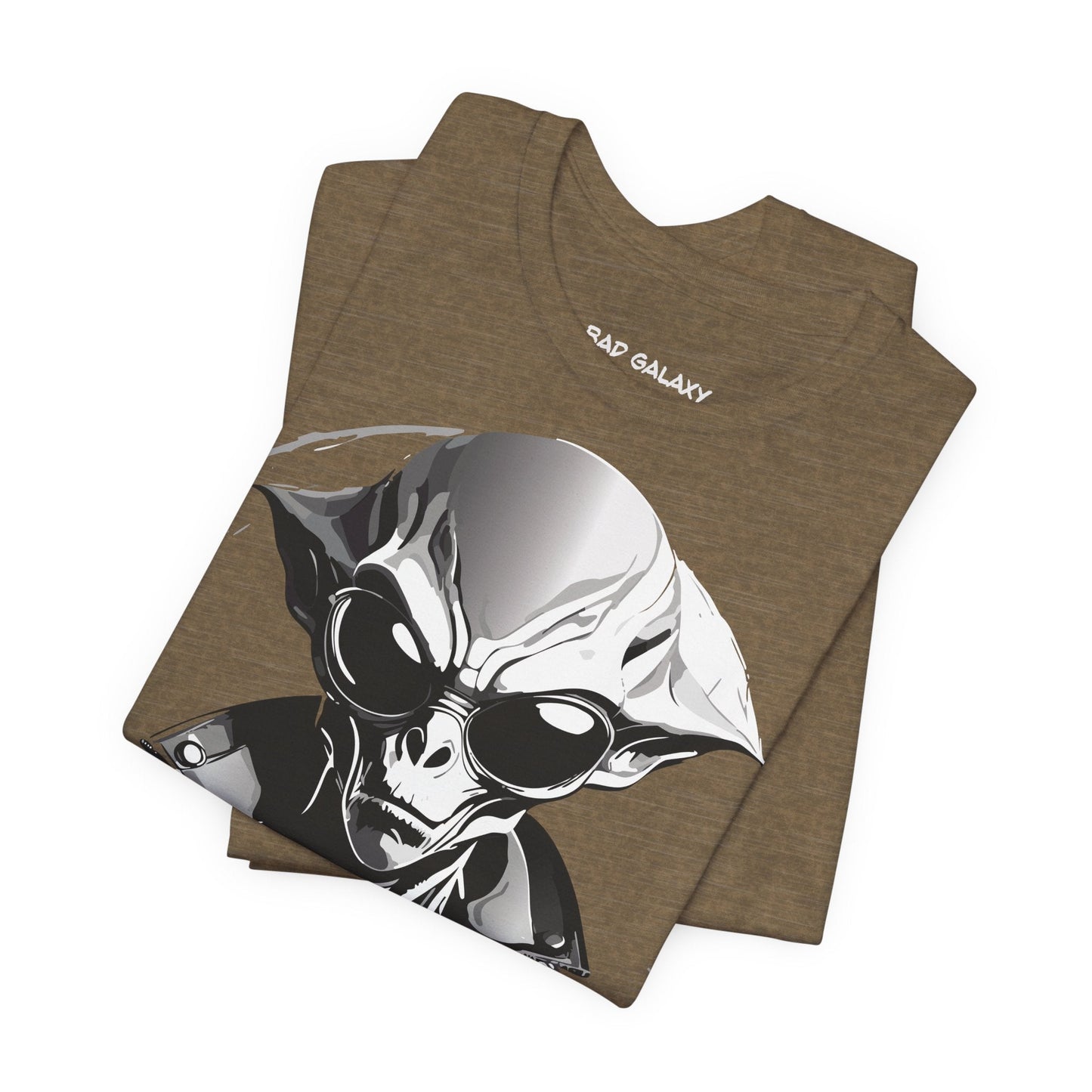 Alien Tee Shirt From Bad Galaxy Made To Order 100 Percent Cotton Lightweight Free Shipping