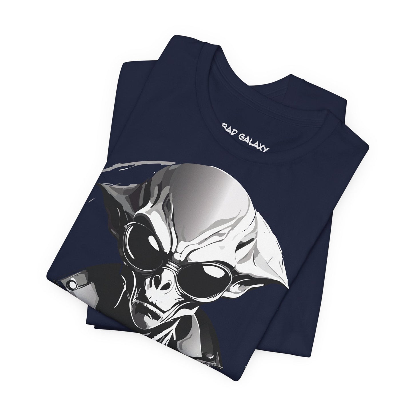 Alien Tee Shirt From Bad Galaxy Made To Order 100 Percent Cotton Lightweight Free Shipping