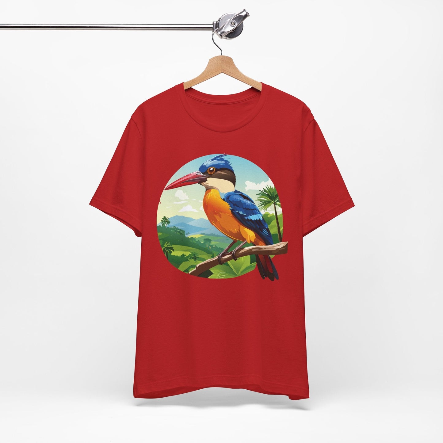 Unisex Animal Shirt With Art Design Featuring Wild Animals Jersey Short Sleeve Tee