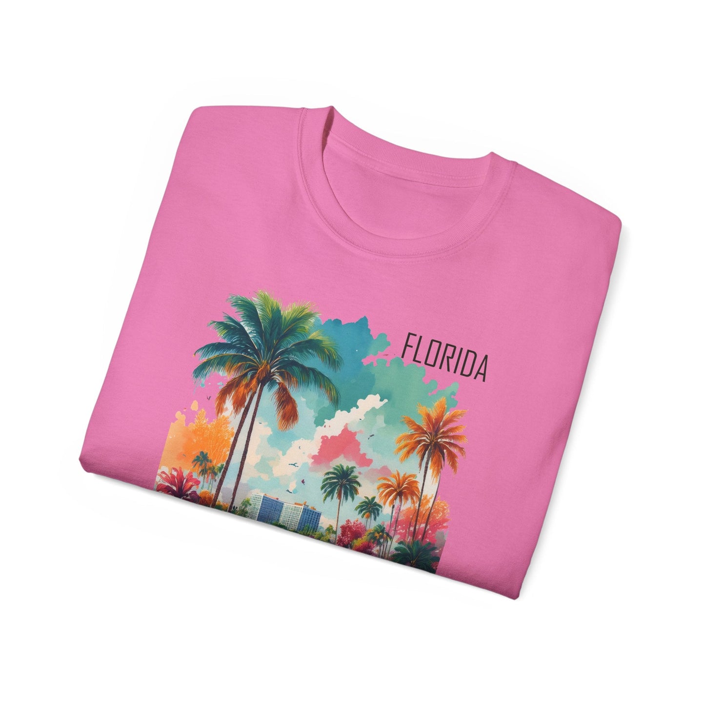 Florida Graphic Unisex Cotton T‑Shirt 2
