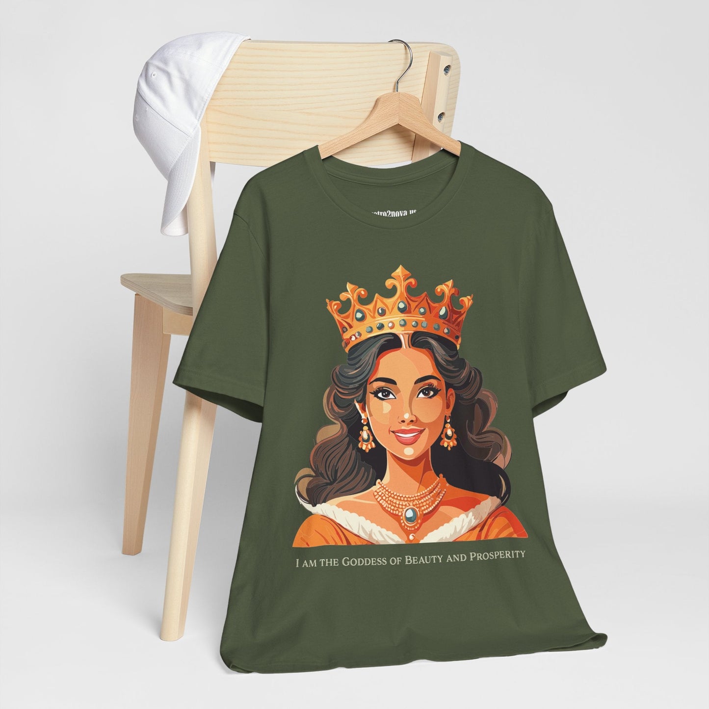 Goddess Graphic Unisex 100 Cotton Vintage Inspired Artwork Tee 4
