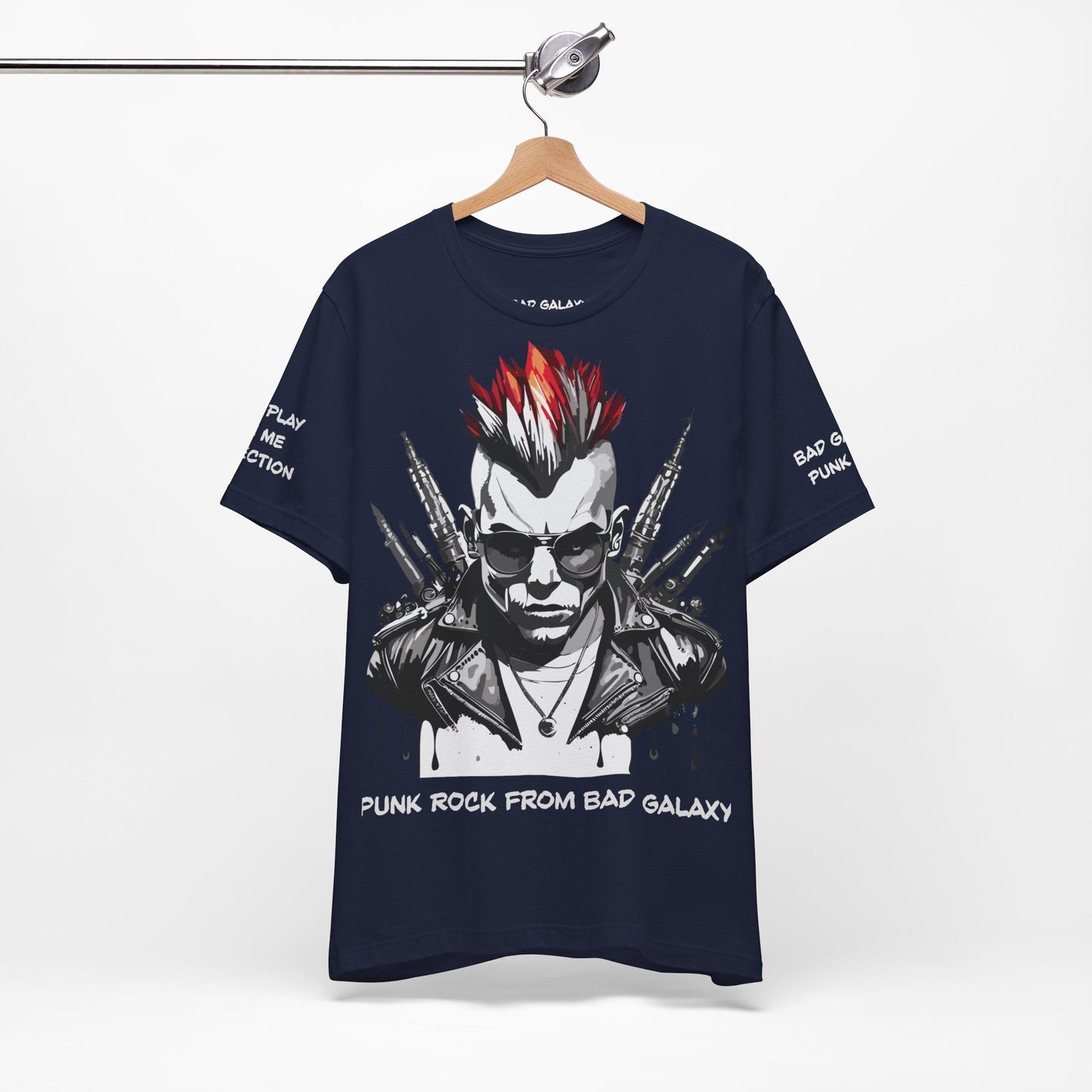 Punk Rock Tee Shirt Made In USA 100 Cotton Eco Friendly Inks Durable Stitching Quality