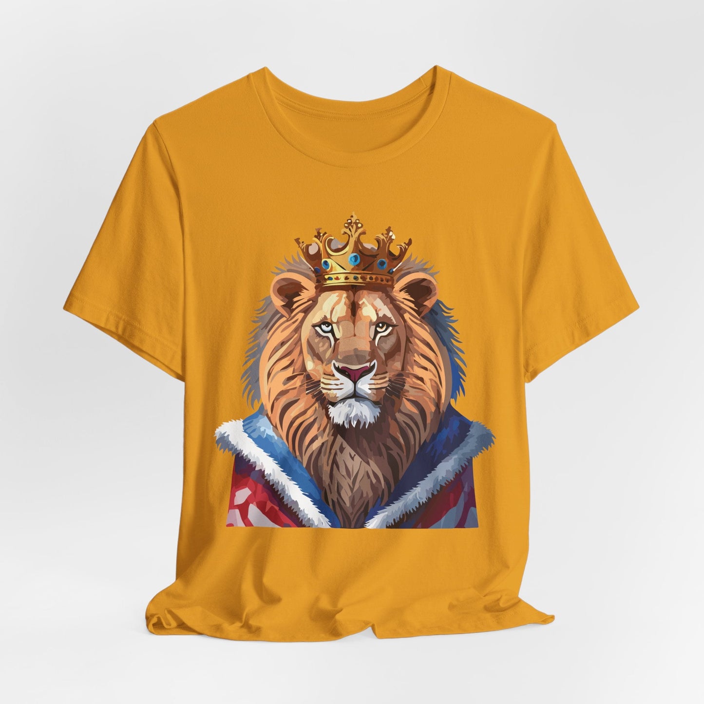 Unisex Animal T Shirt With Art Design Wild Animals Shirt Gildan Softstyle 64000 Cotton