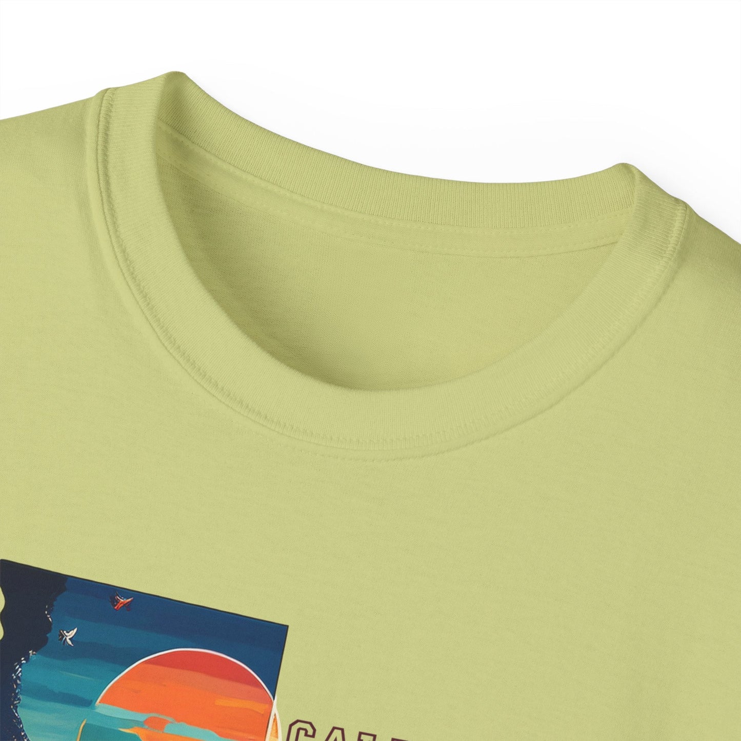 California Graphic Unisex Cotton T‑Shirt 2