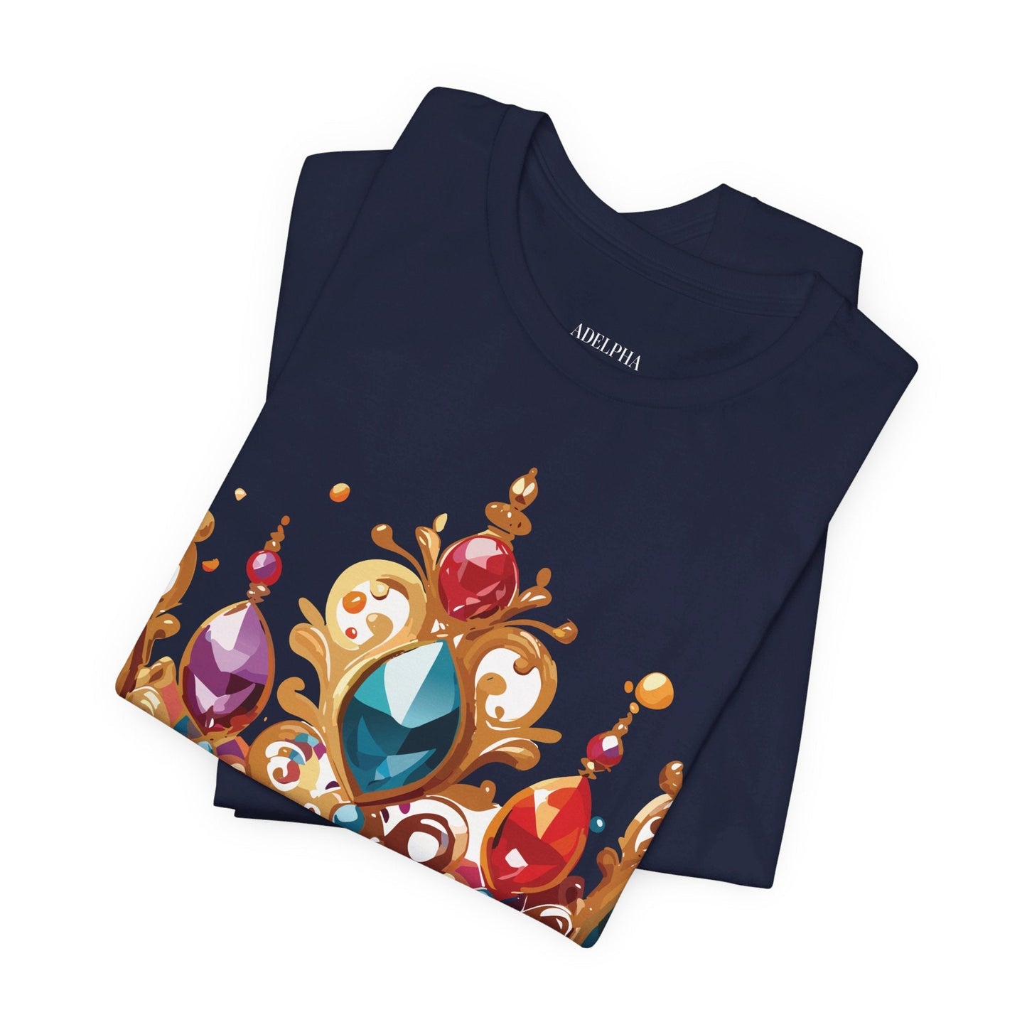 Crown Graphic Unisex 100 Cotton Vintage Artwork Tee 11