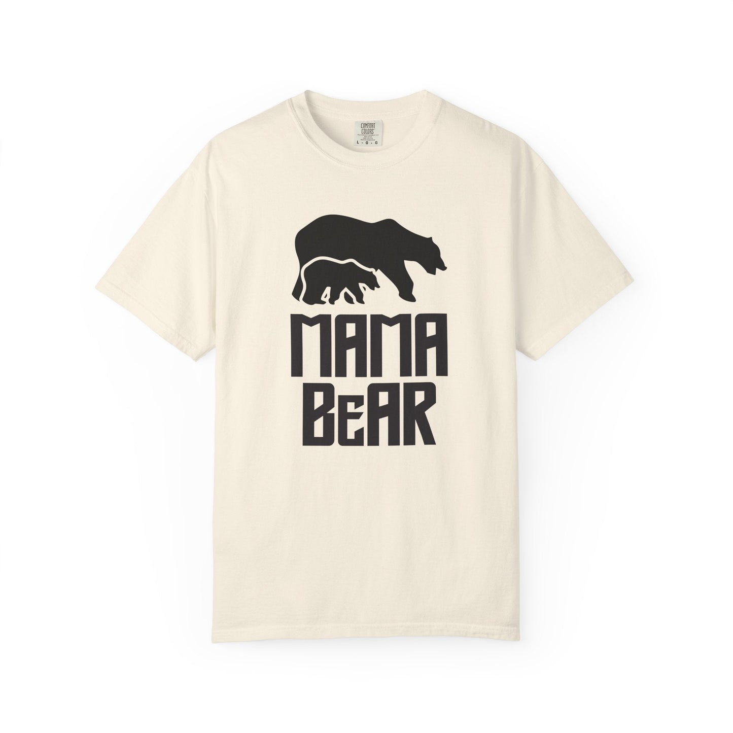 Mama Bear Mom T-shirt Mother's Day Mama Tee Unisex Comfort Colors Garment-Dyed Cotton h12