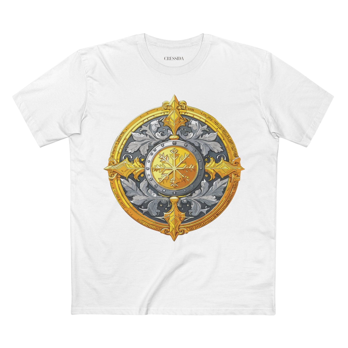 Antique Gold Coin Graphic Design T-Shirt Unisex 100 Cotton With Golden Print Artwork Tee 11