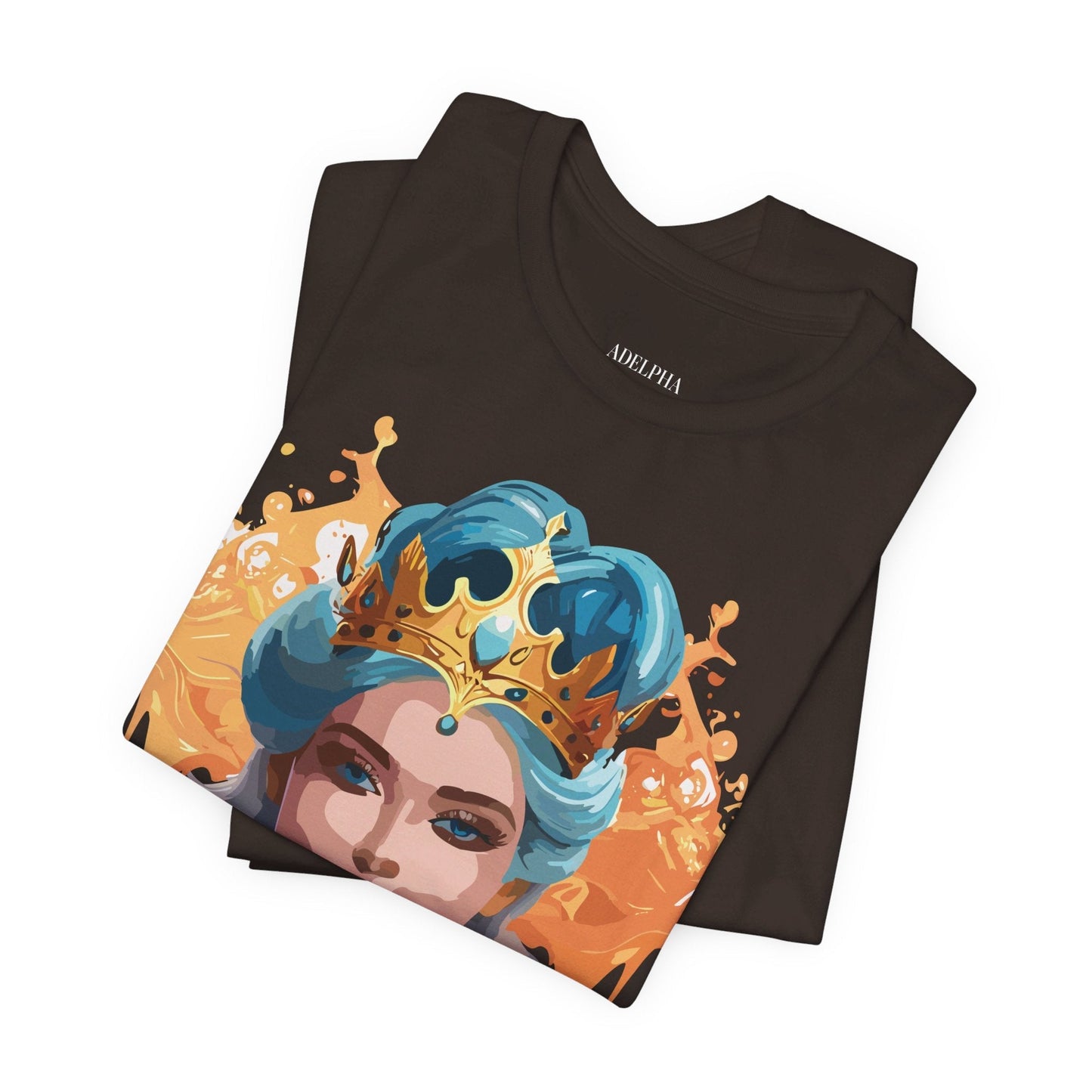 Queen Graphic Tee Unisex Jersey Short Sleeve Premium Quality Adelpha Vintage Inspired Artwork