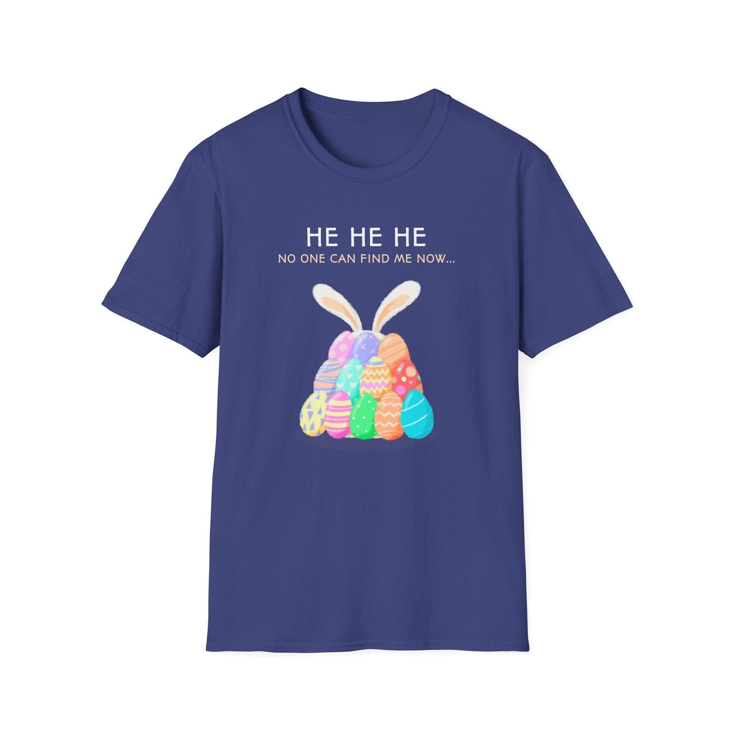 Easter Egg T Shirt Unisex Softstyle 100 Percent Ring Spun Cotton Easter Design Tee
