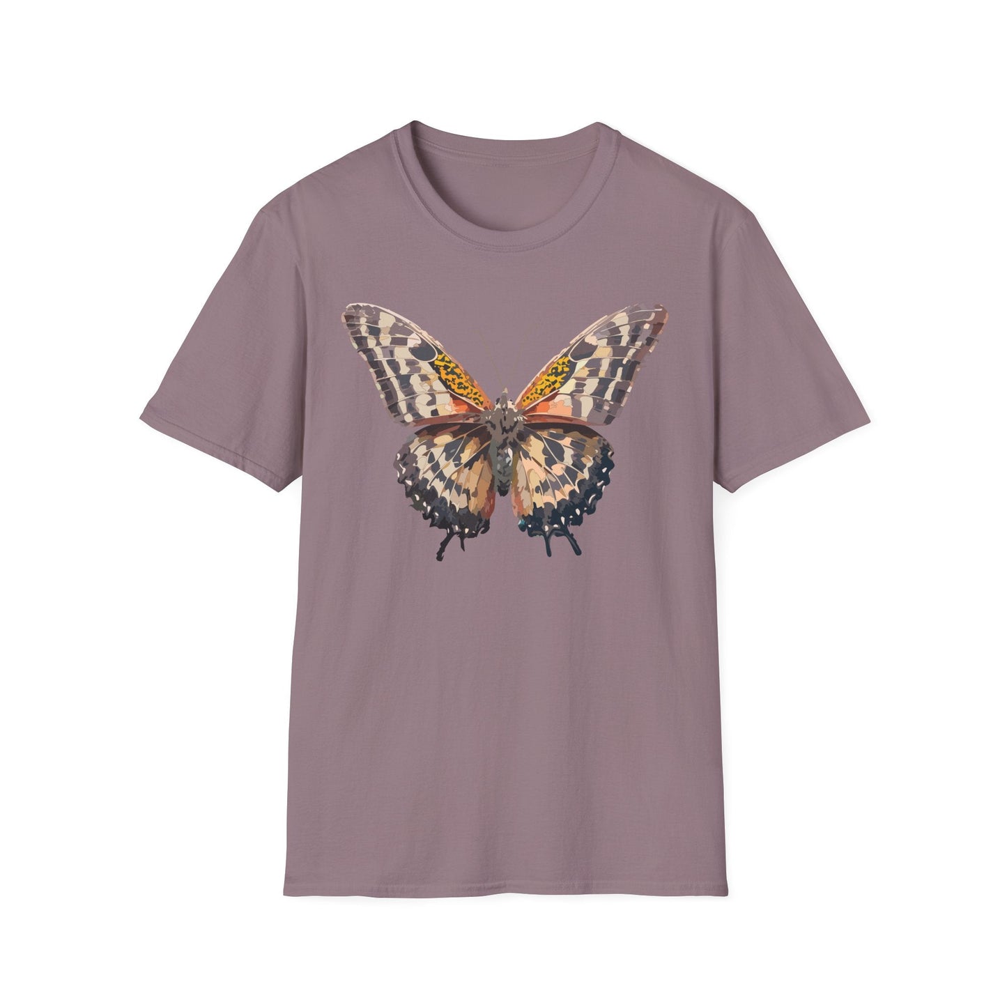 Butterfly Shirt Unisex Tee Monarch Butterfly Tee Softstyle Gildan 64000 Classic Fit