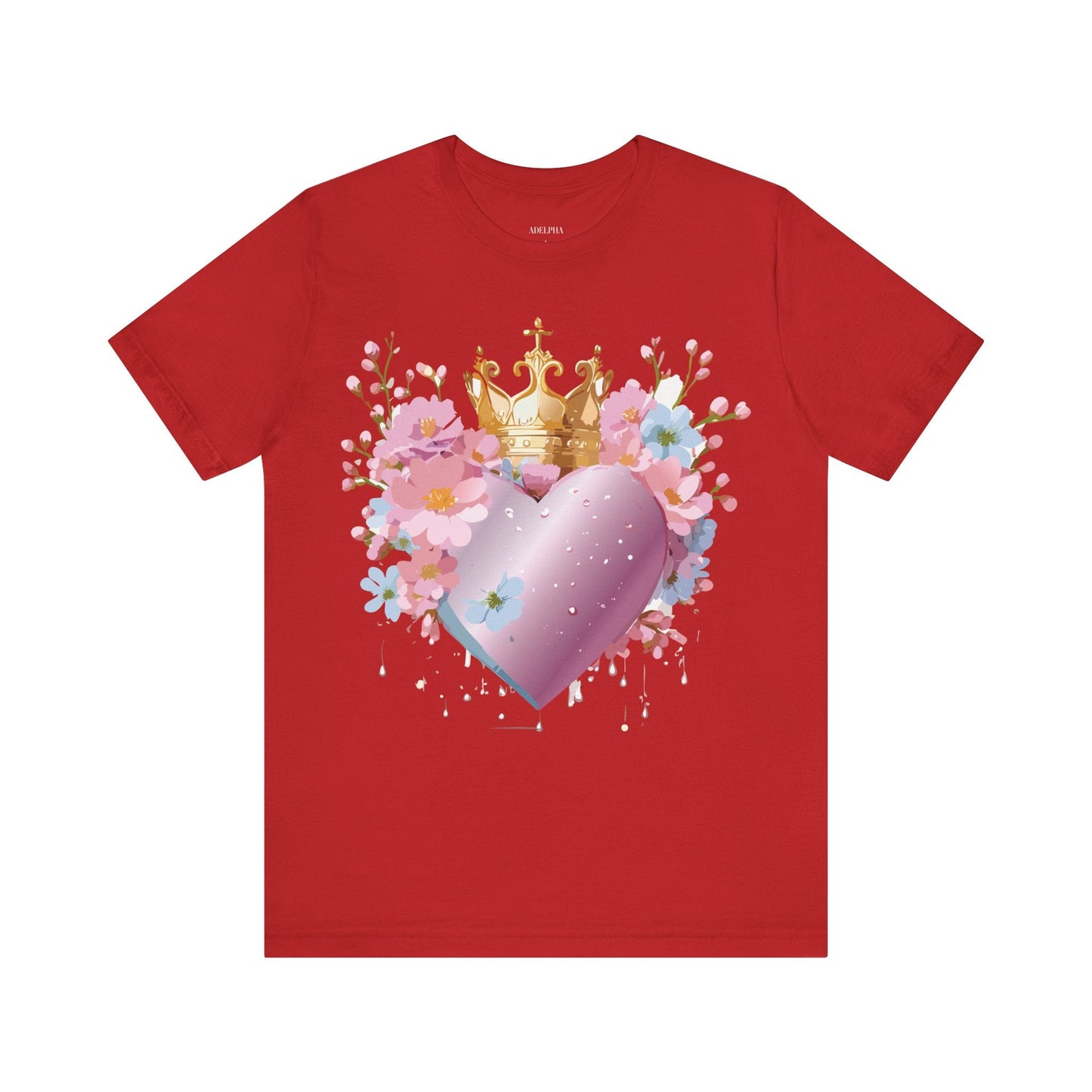 Valentine Graphic Tee From Adelpha Unisex Jersey Short Sleeve Vintage Inspired Artwork Shirt
