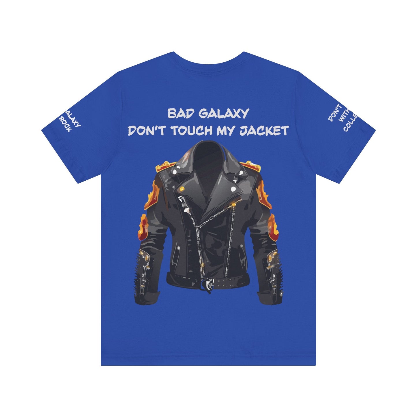 Punk Rock Tee Shirt From Bad Galaxy Made To Order 100 Percent Cotton Eco Friendly Inks