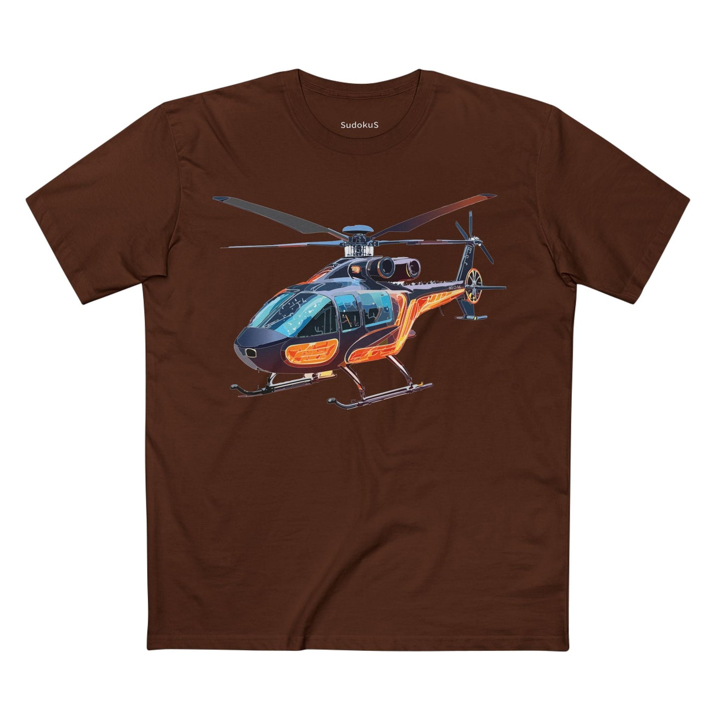 Chopper Graphic Unisex 100 Cotton Staple Tee 7