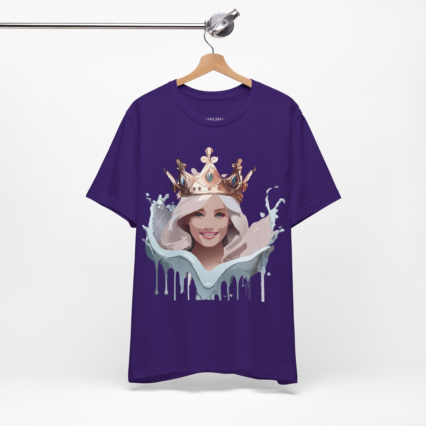 Queen Graphic T Shirt Unisex Vintage Art Tee From Adelpha With Original Artwork Details