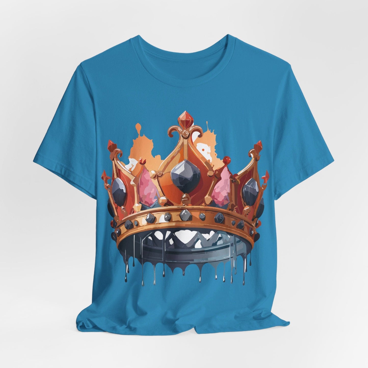 Adelpha Crown Graphic Tee Unisex Jersey Short Sleeve Art Design Vintage Inspired Shirt
