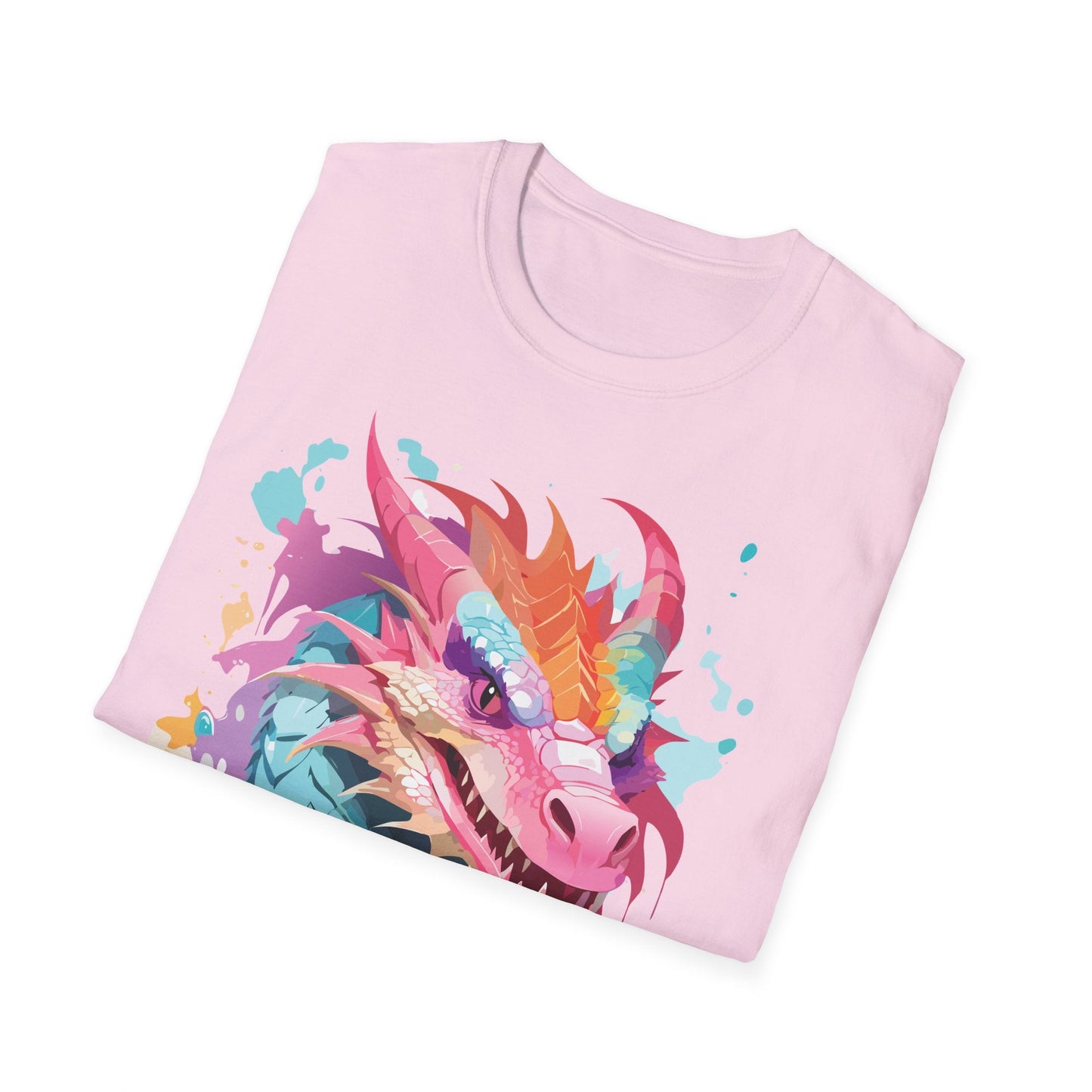 Dragon T Shirt Unisex Dragon Graphic Tee Softstyle 64000 Lightweight Comfort Durable Breathable
