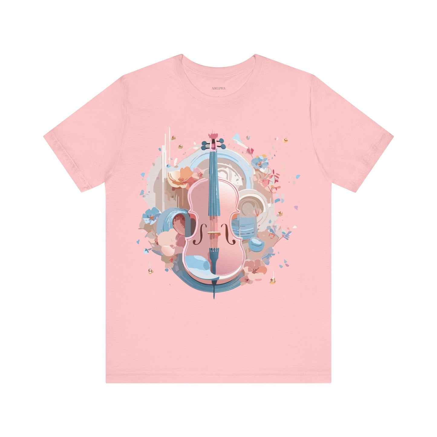 Music Graphic Tee Unisex Jersey Short Sleeve By Adelpha Vintage Inspired Artwork