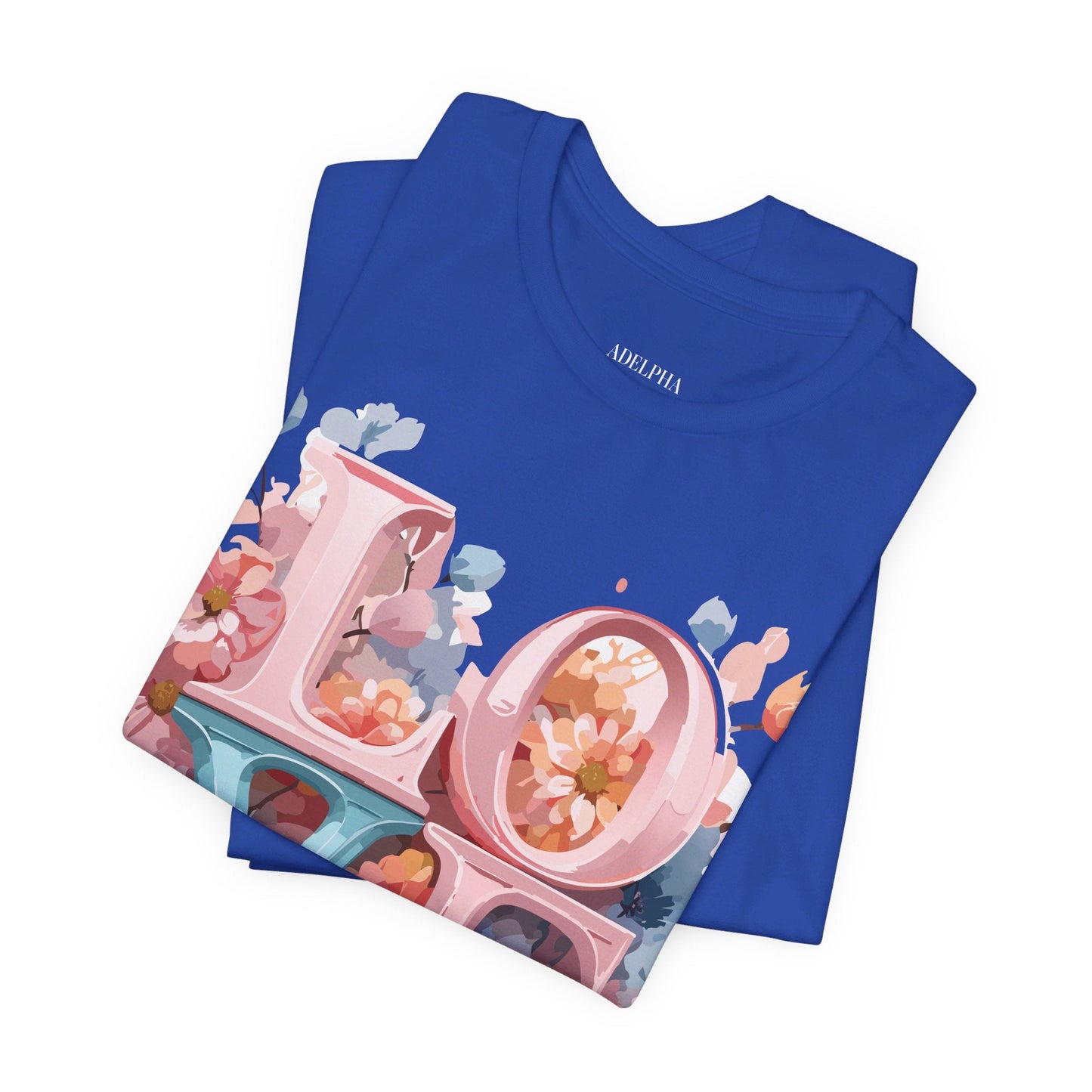 Valentine Graphic Tee Unisex Vintage Inspired Art Design Shirt Adelpha Premium Jersey Short Sleeve