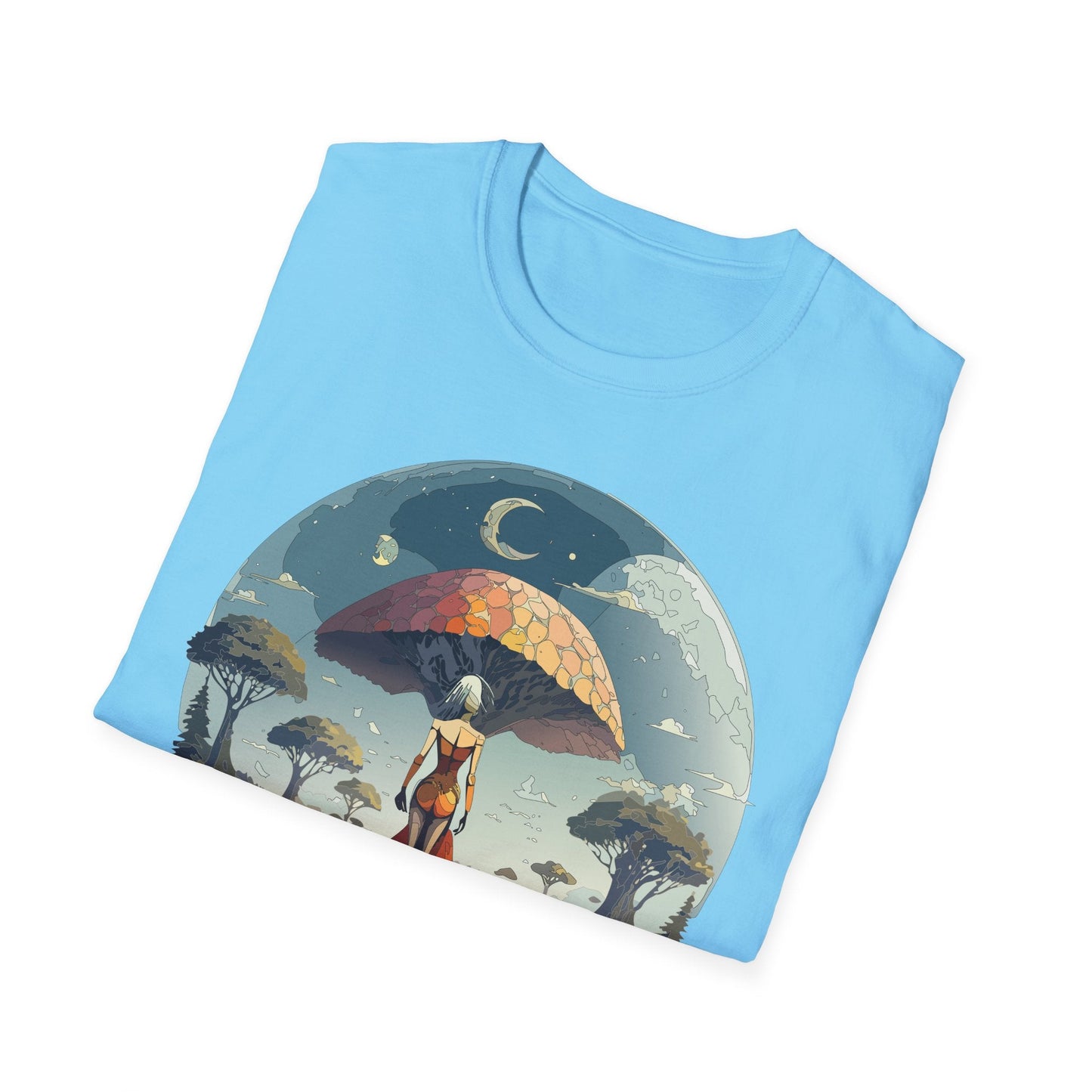 Womens Graphic T Shirts Art Design Shirt Softstyle Casual Tee 64000 Gildan Ring Spun Cotton