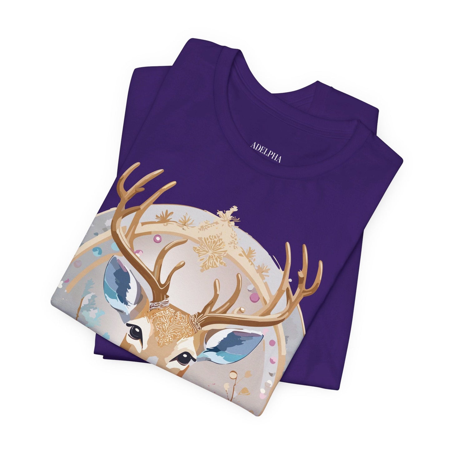 Adelpha Medallion Graphic Tee Unisex Short Sleeve Jersey Shirt Premium Vintage Inspired Artwork