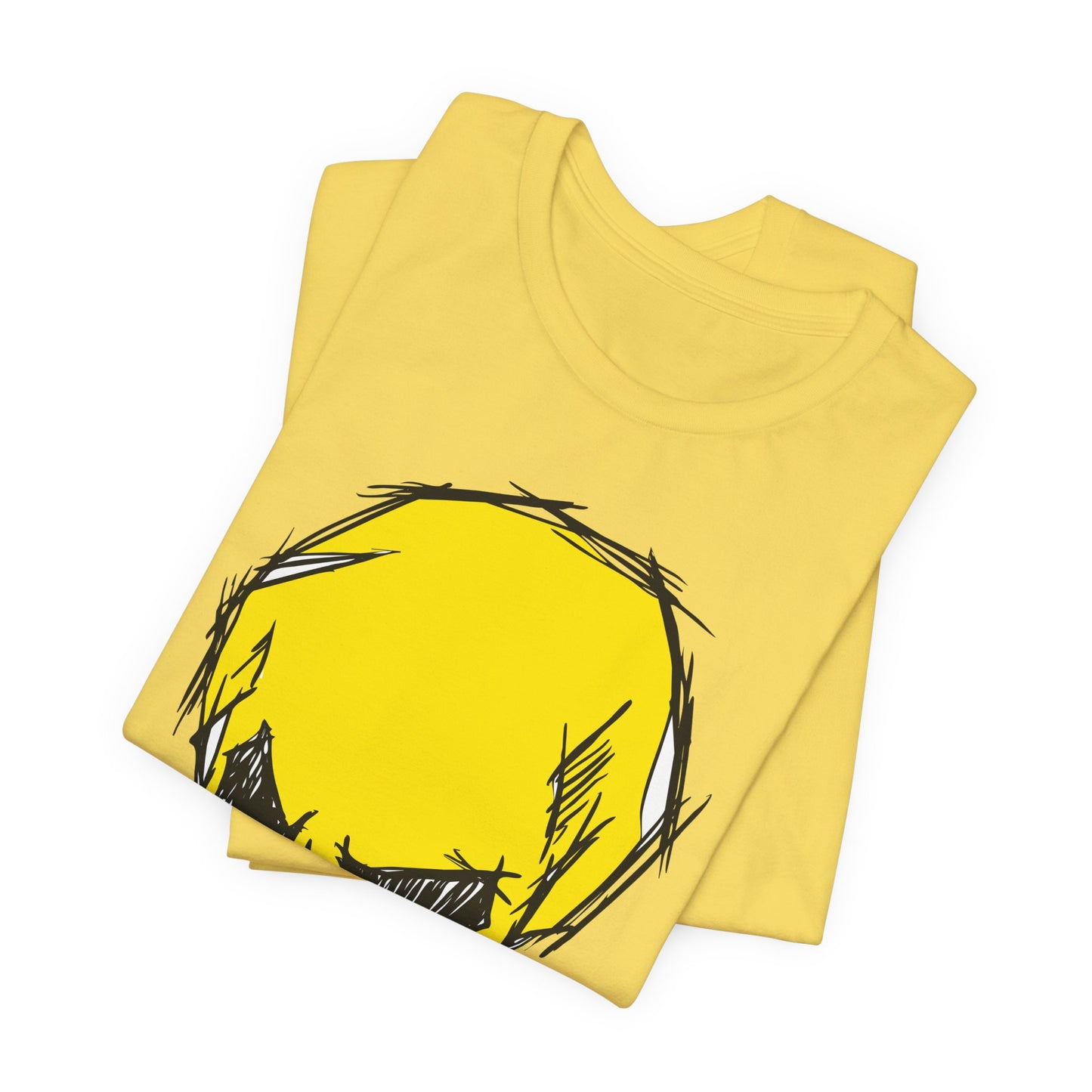 2-Yellow Skull Graphic Design Tee, Skull Shirt, Vintage Tees, Art Design T-Shirt, Vintage Graphic Tee, Art Shirts with Skulls