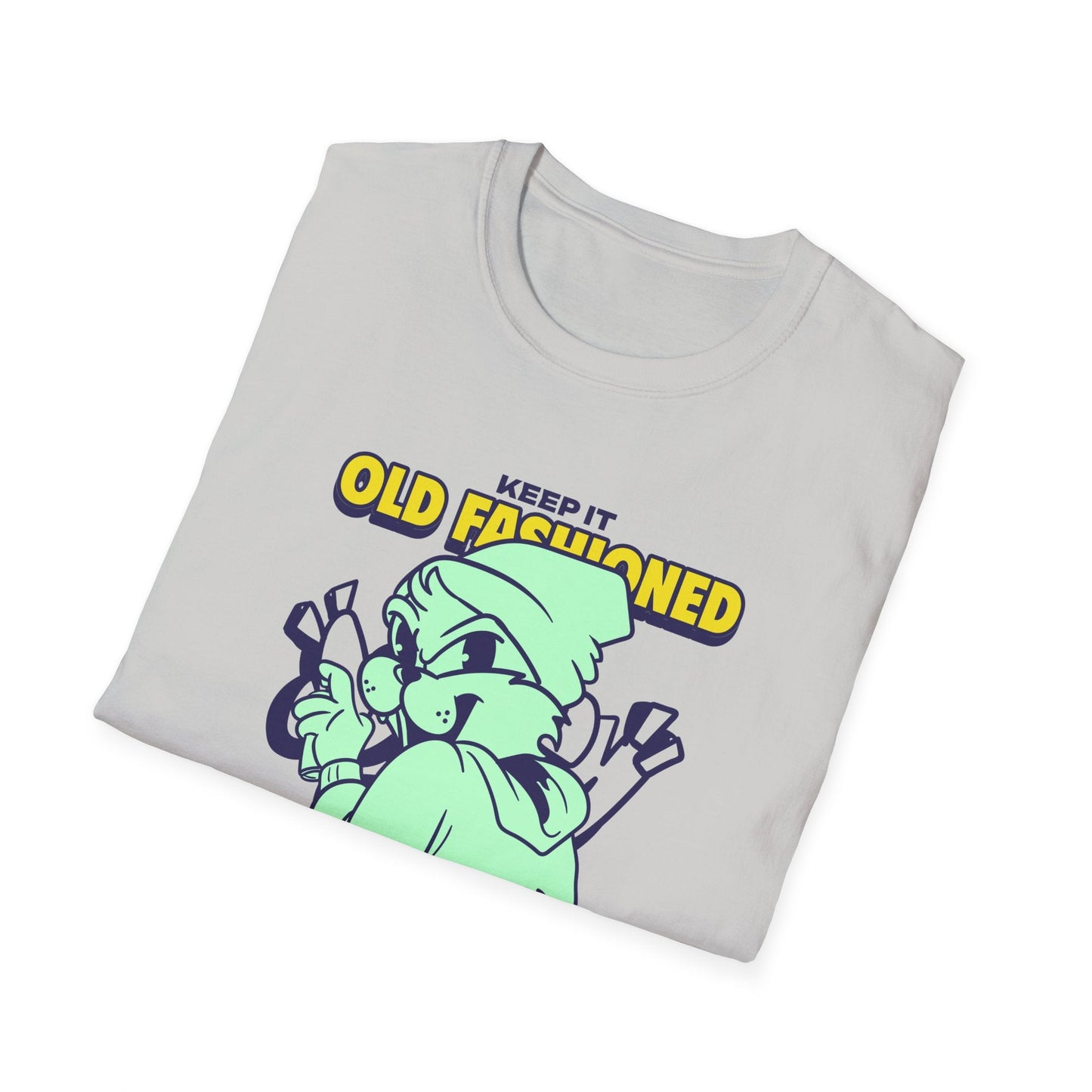 Funny Animals Tees Unisex T Shirt Gildan Softstyle 64000 100 Percent Ring Spun Cotton