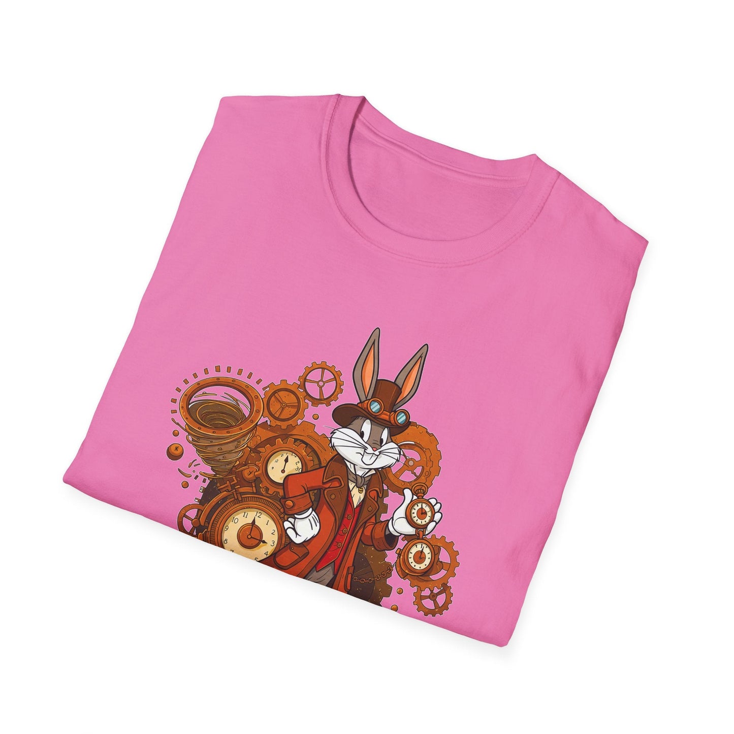 Bugs Bunny T Shirt Cartoon Tee Unisex Softstyle 100 Percent Cotton Gildan 64000 Tee