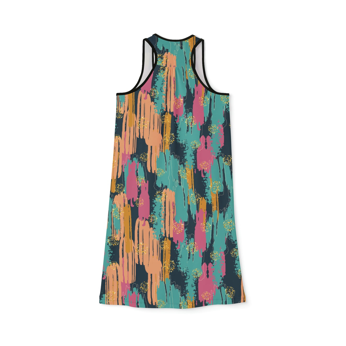 Summer Dress with Abstract prints