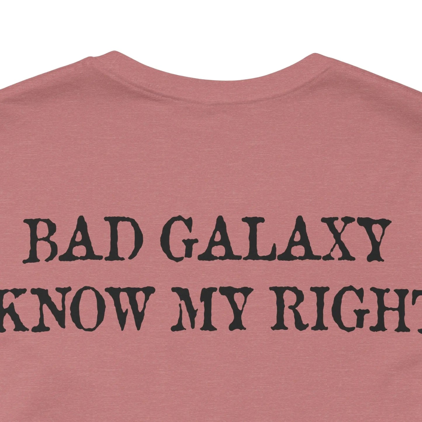 Skull T Shirt From Bad Galaxy Made To Order Cotton Tee With Eco Friendly Inks USA