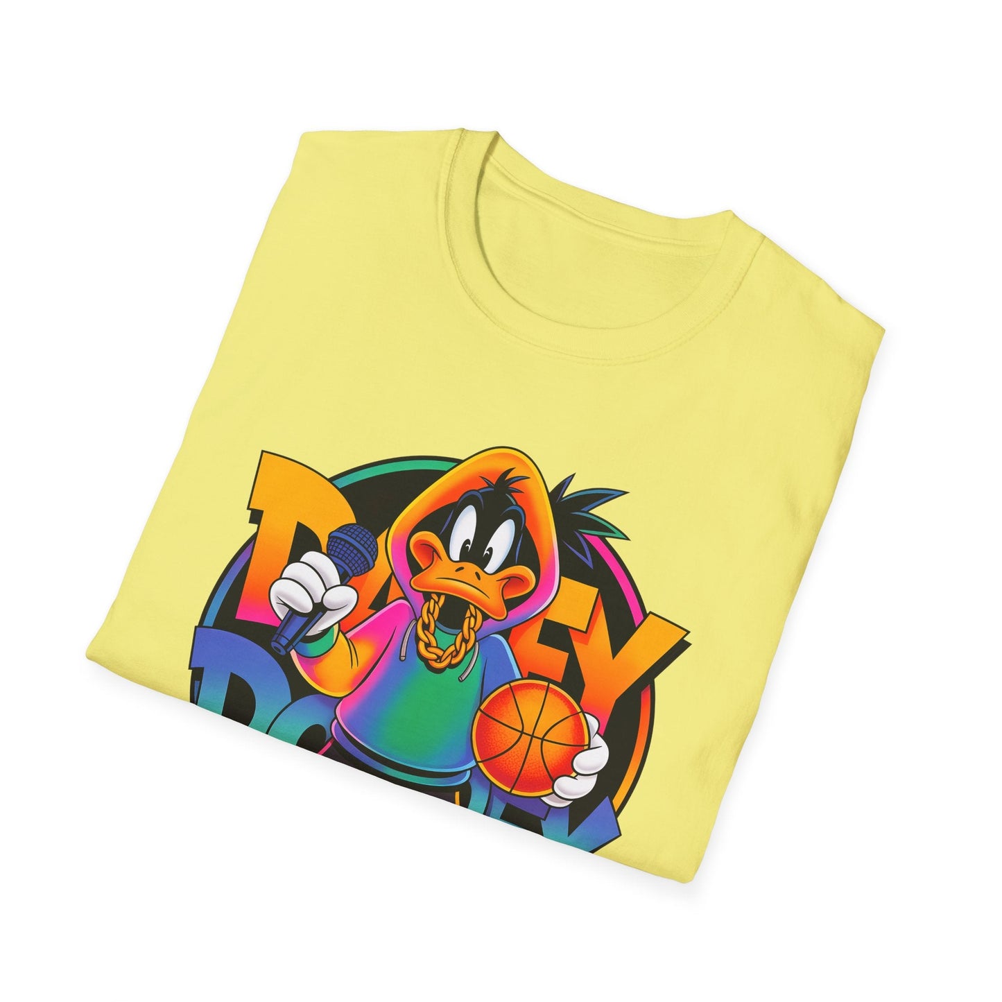 Funny Cartoon Animals T Shirt With Animation Print Unisex Softstyle Graphic Cotton Tee
