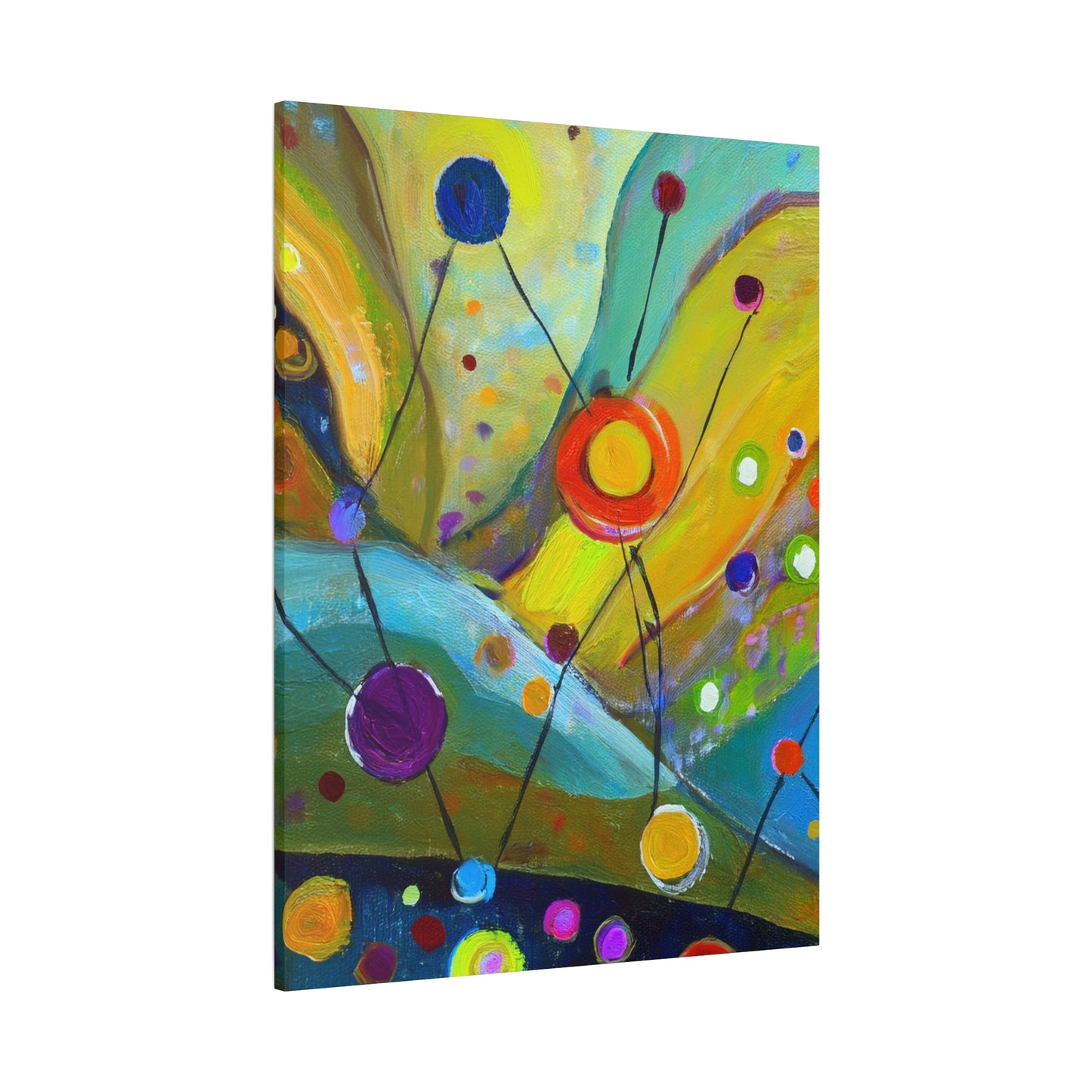 Abstract Oil Painting Print Canvas 20x24,20x30,24x30 24x32,24x36,30x40 32x48,36x48,40x60 Pine-Wood Inner Frame ABS-129