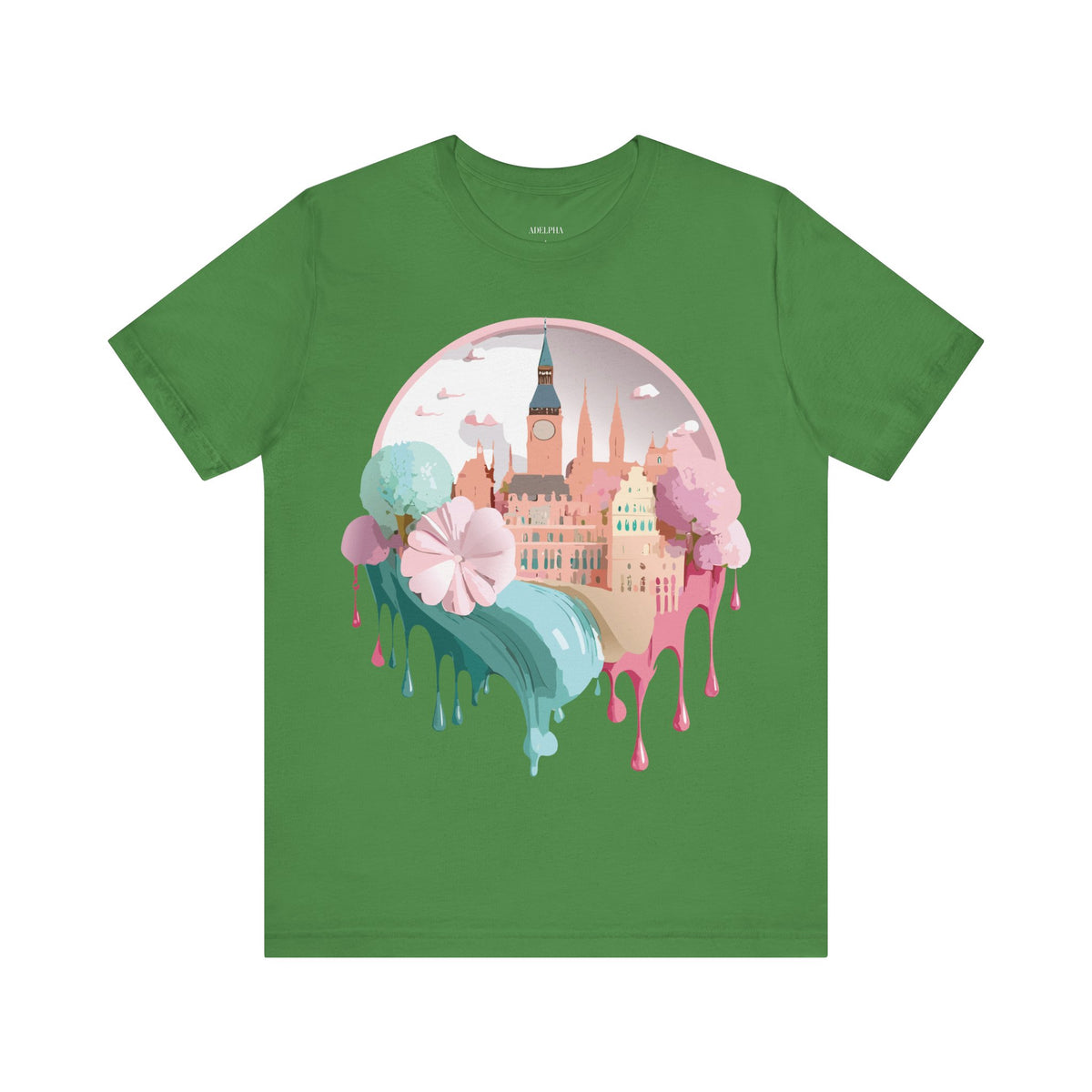Unisex Cotton Bella+Canvas Tee with Prague