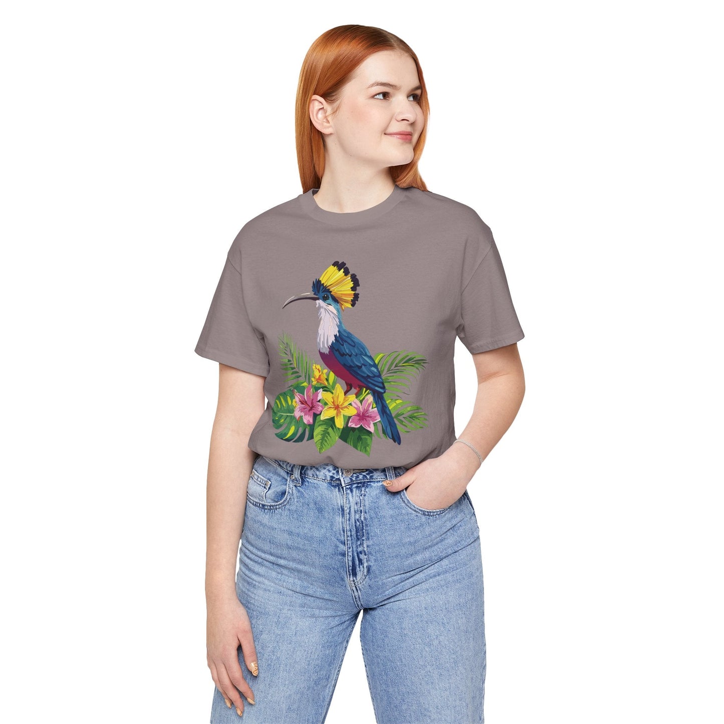 Unisex Animal Shirt Art Design Tee With Wild Animals Short Sleeve Jersey Tee Everyday Comfort
