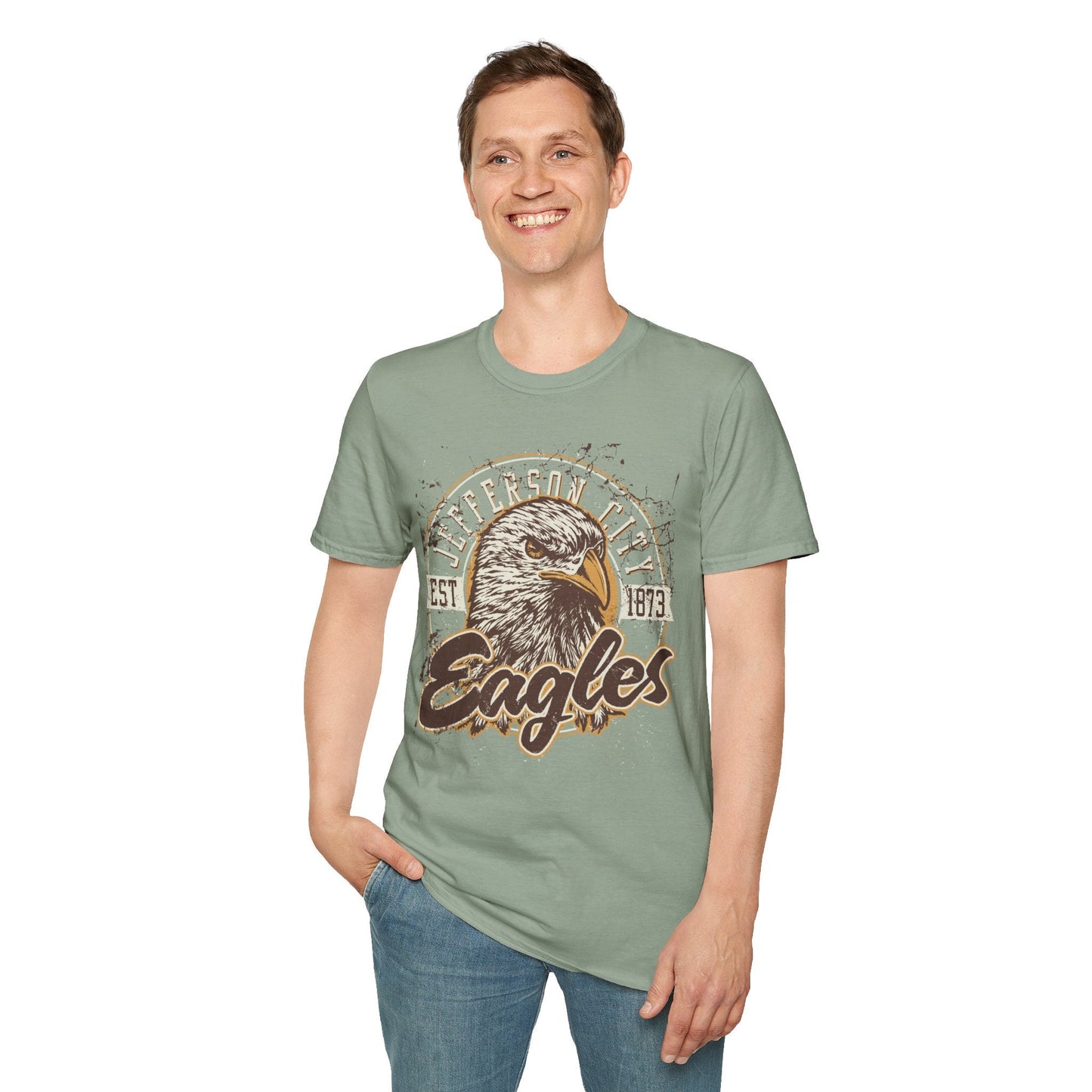 Unisex Art Design Graphic Tee Shirt With Graphic Design Gildan Softstyle 64000 For Comfort