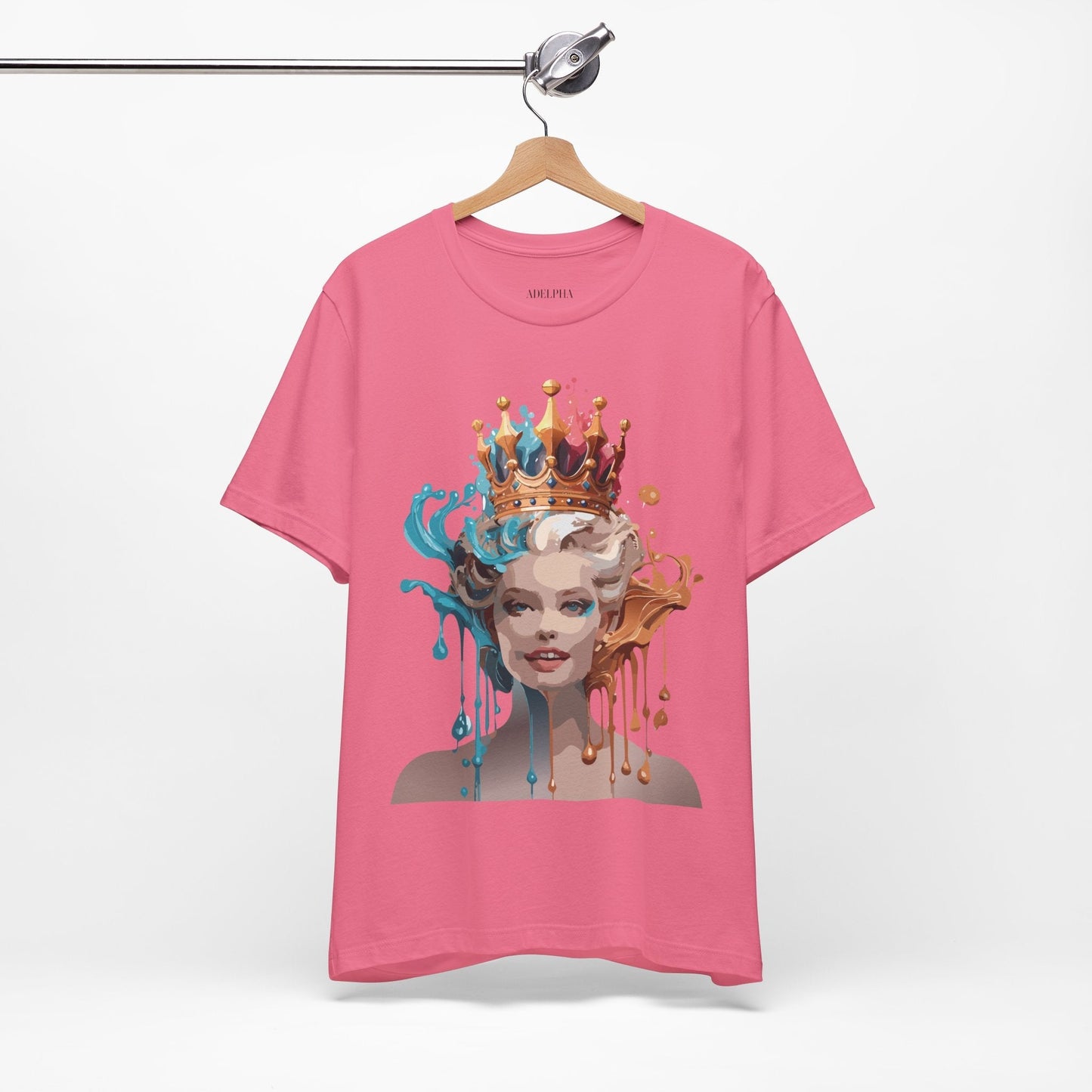 Queen Woman Portrait Graphic Unisex 100 Cotton Vintage Artwork Tee 28