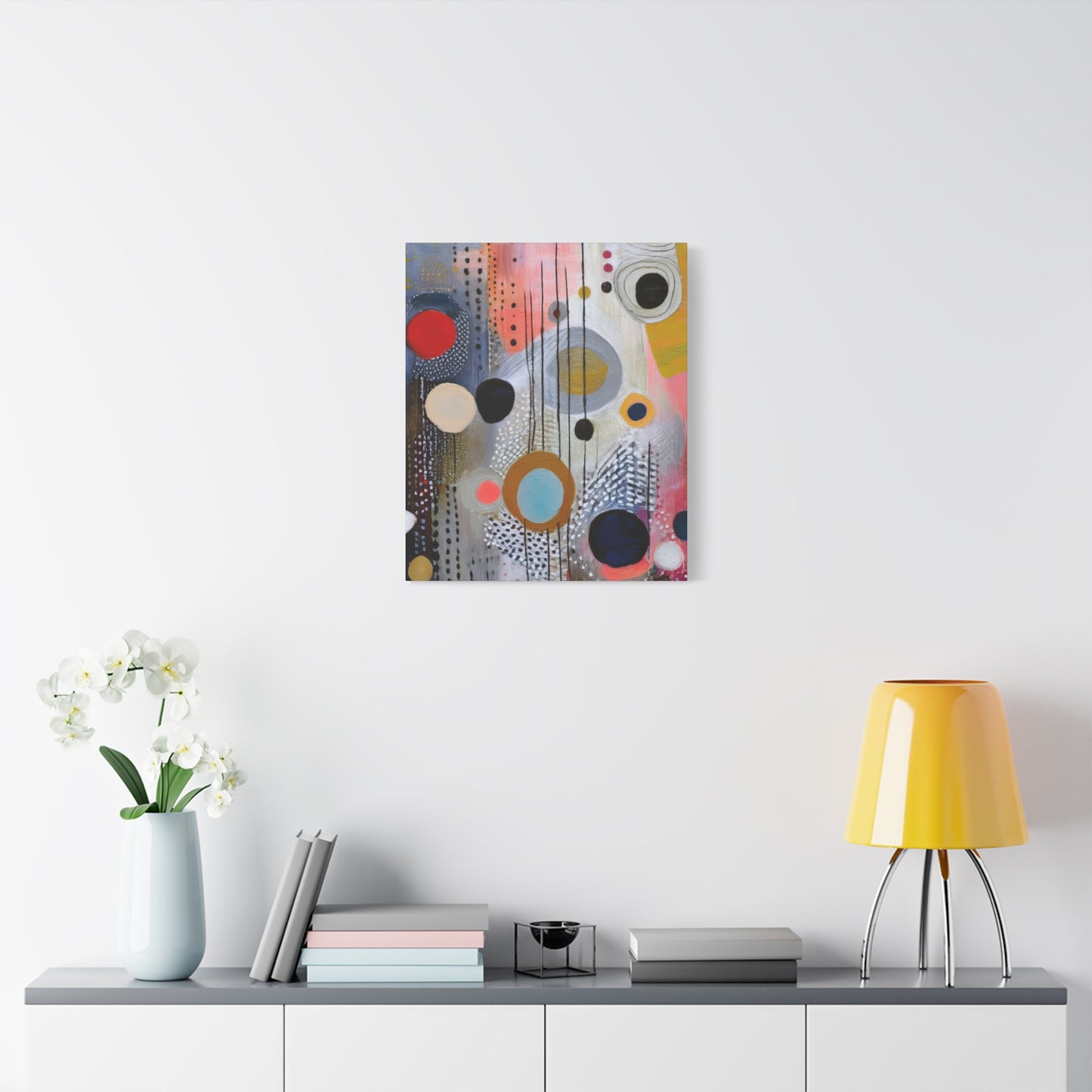 Abstract Oil Painting Print Canvas 20x24,20x30,24x30 24x32,24x36,30x40 32x48,36x48,40x60 Pine-Wood Inner Frame ABS-109
