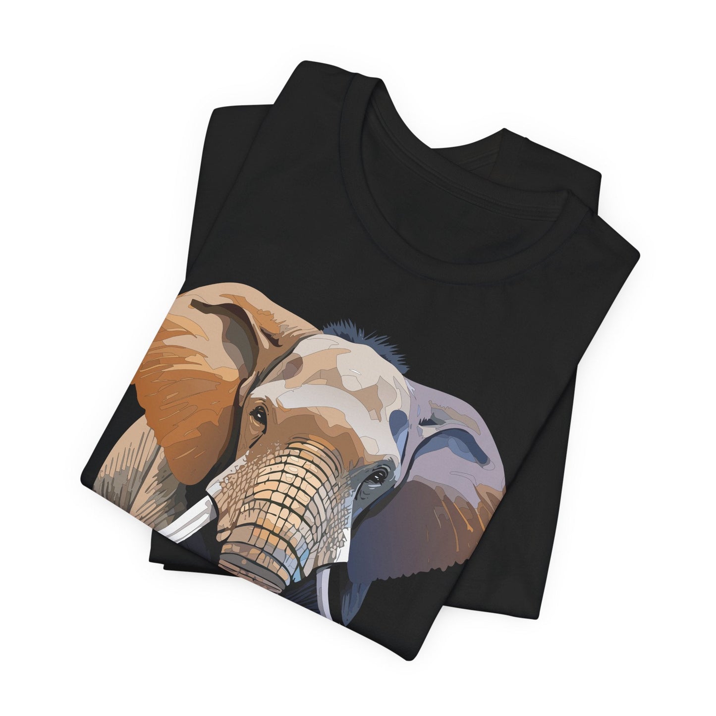 Unisex Animal Art Design Tee Shirt With Wildlife Animals Short Sleeve Everyday Comfort