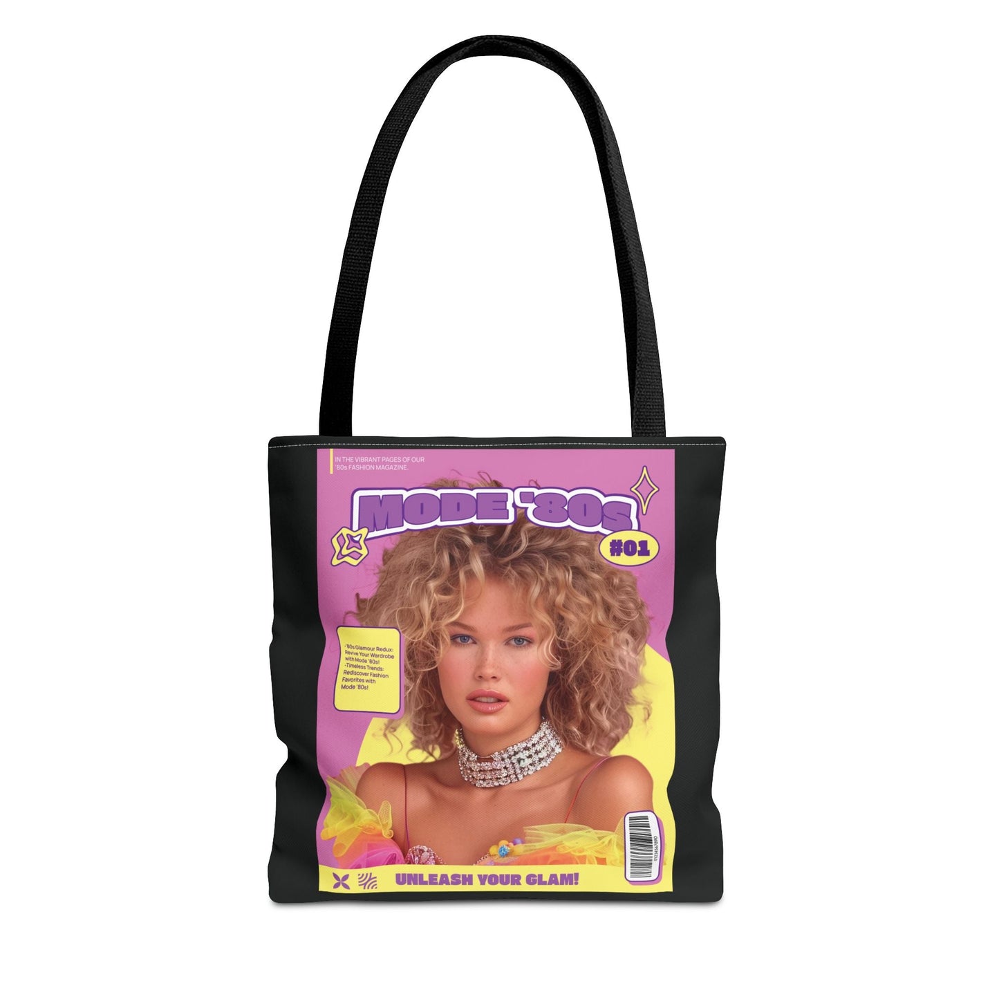 Retro2Nova Canvas Tote Bag Magazine Cover Durable Everyday Use Free Shipping Included