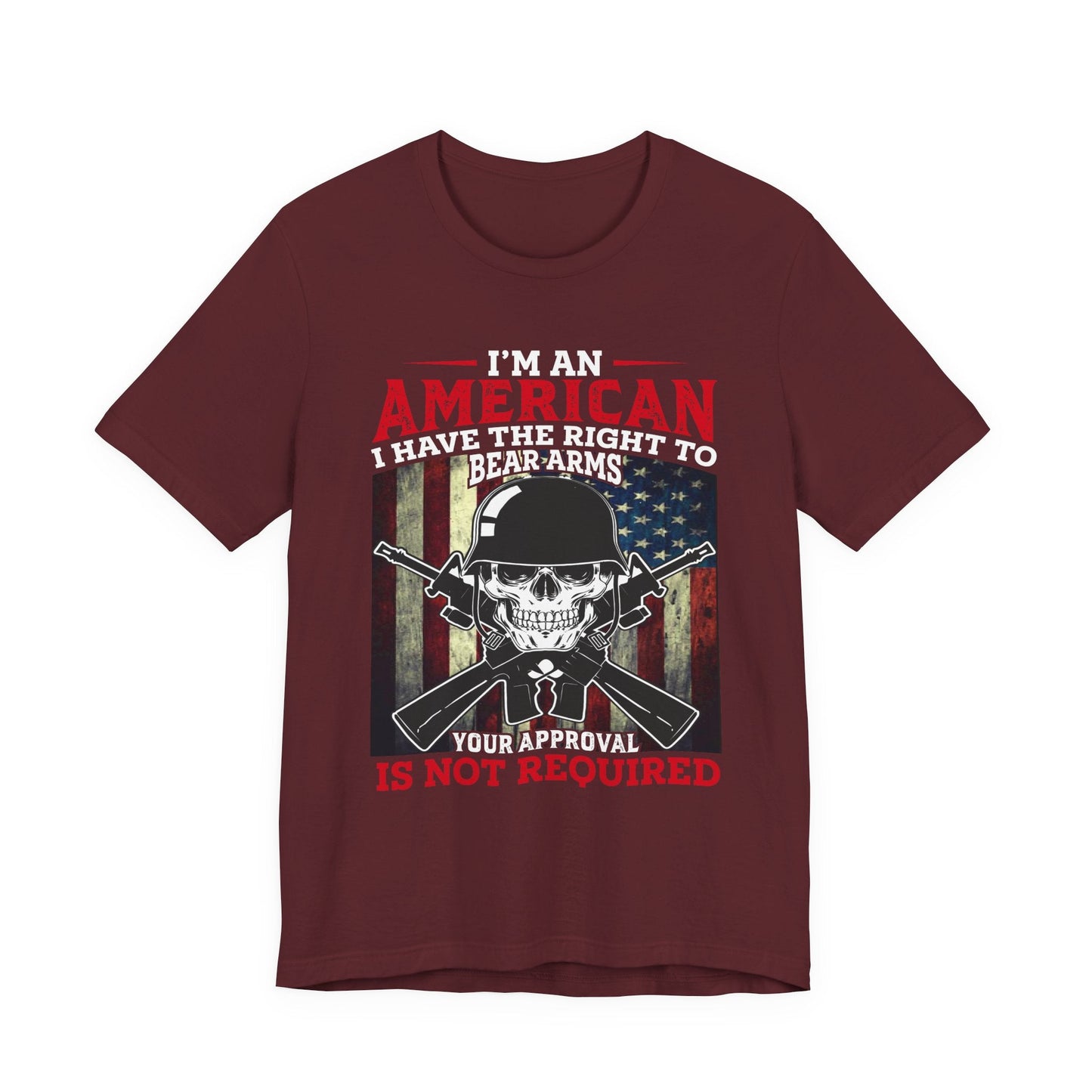 Army Veteran Patriotic Graphic Design Unisex Cotton T-Shirt v29