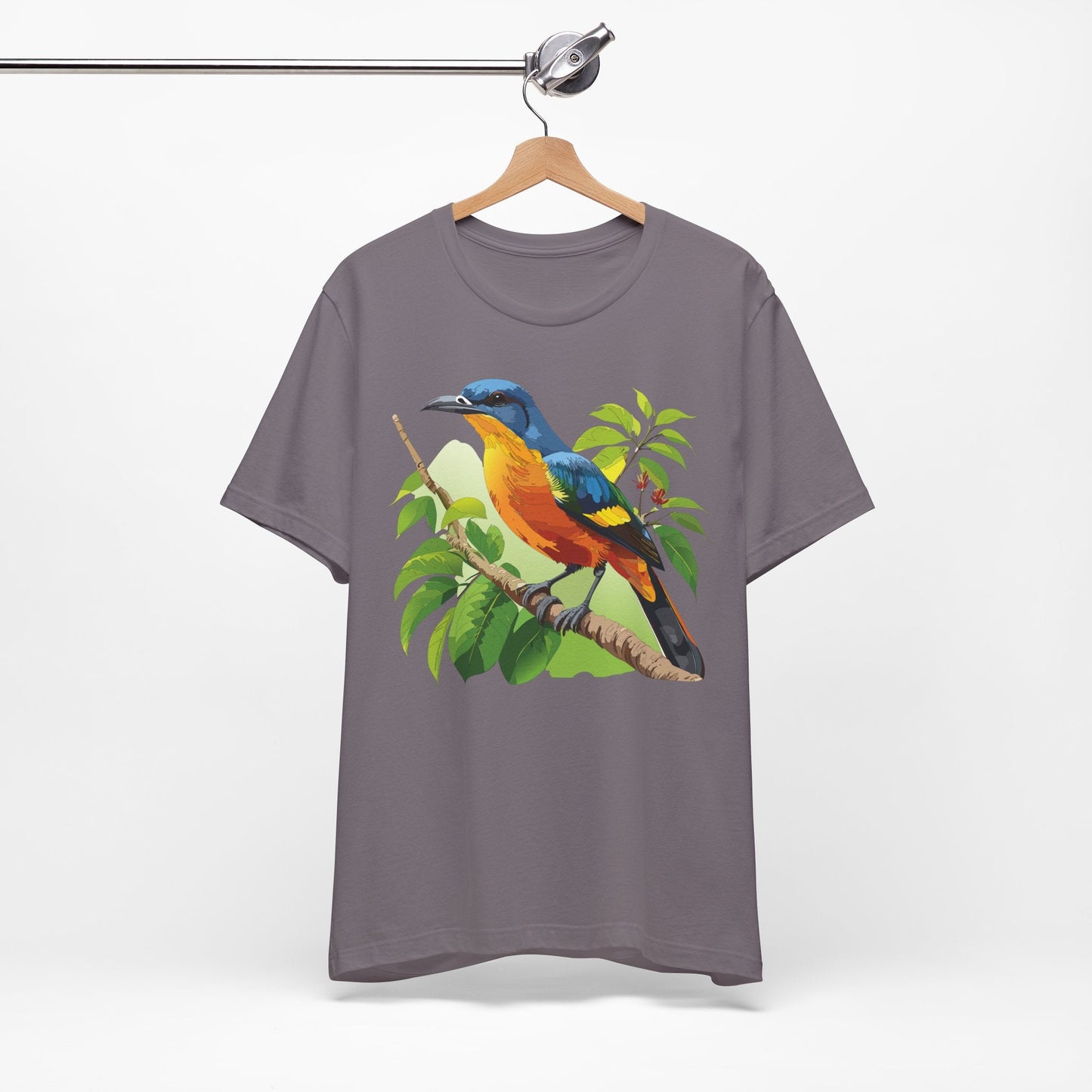 Unisex Animal Design Tee Shirt With Wildlife Graphics For Casual Everyday Wear And Comfort