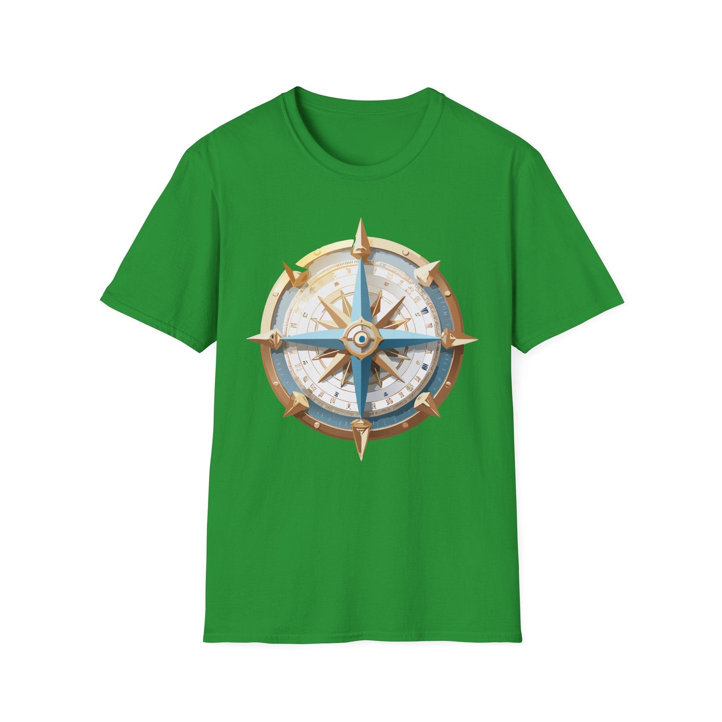 Compass Navigator Graphic Tee Unisex 100 Cotton 27