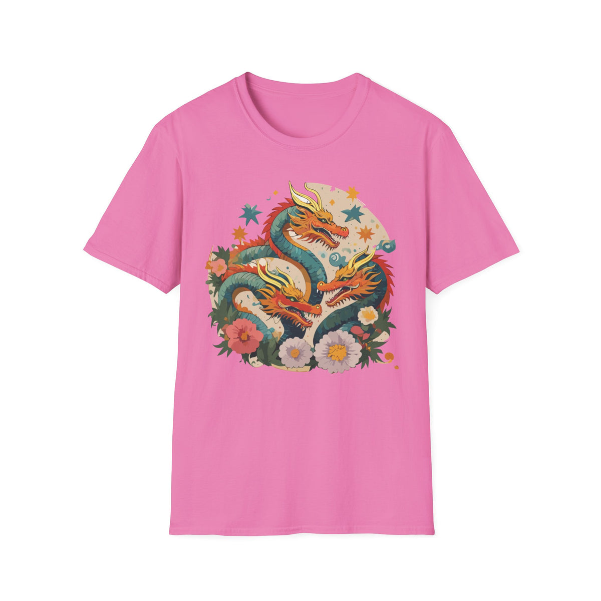 Dragon Graphic Tee Gildan Unisex 100 Cotton Tee Shirt with Animal a45