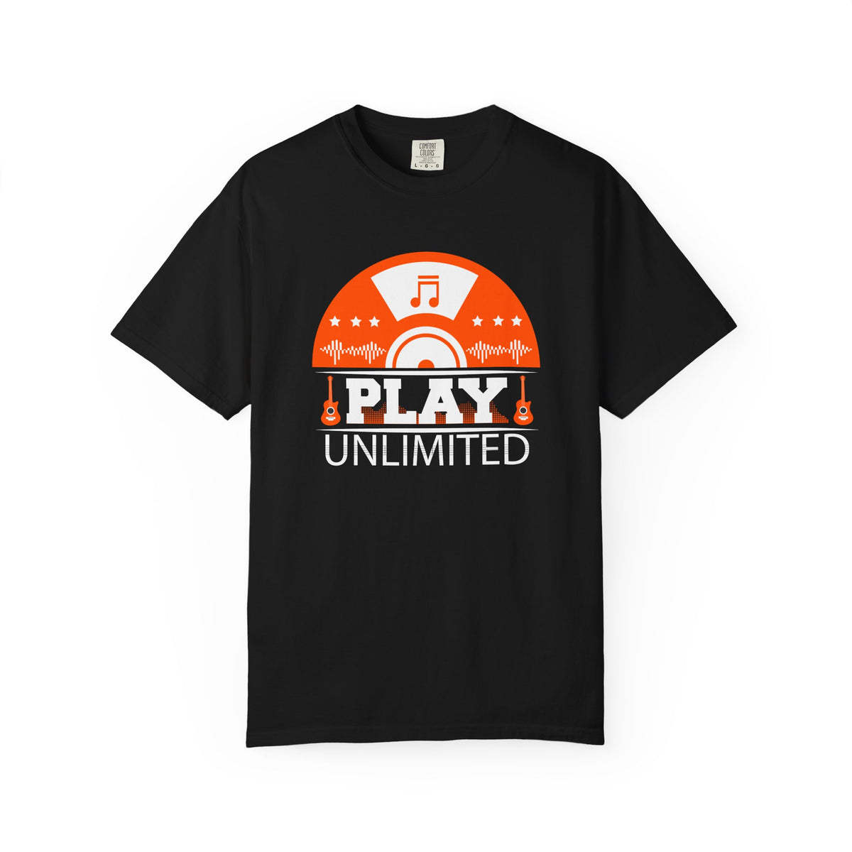Play Unlimited music vinyl graphic T-Shirt Retro record player Unisex Cotton Tee 079