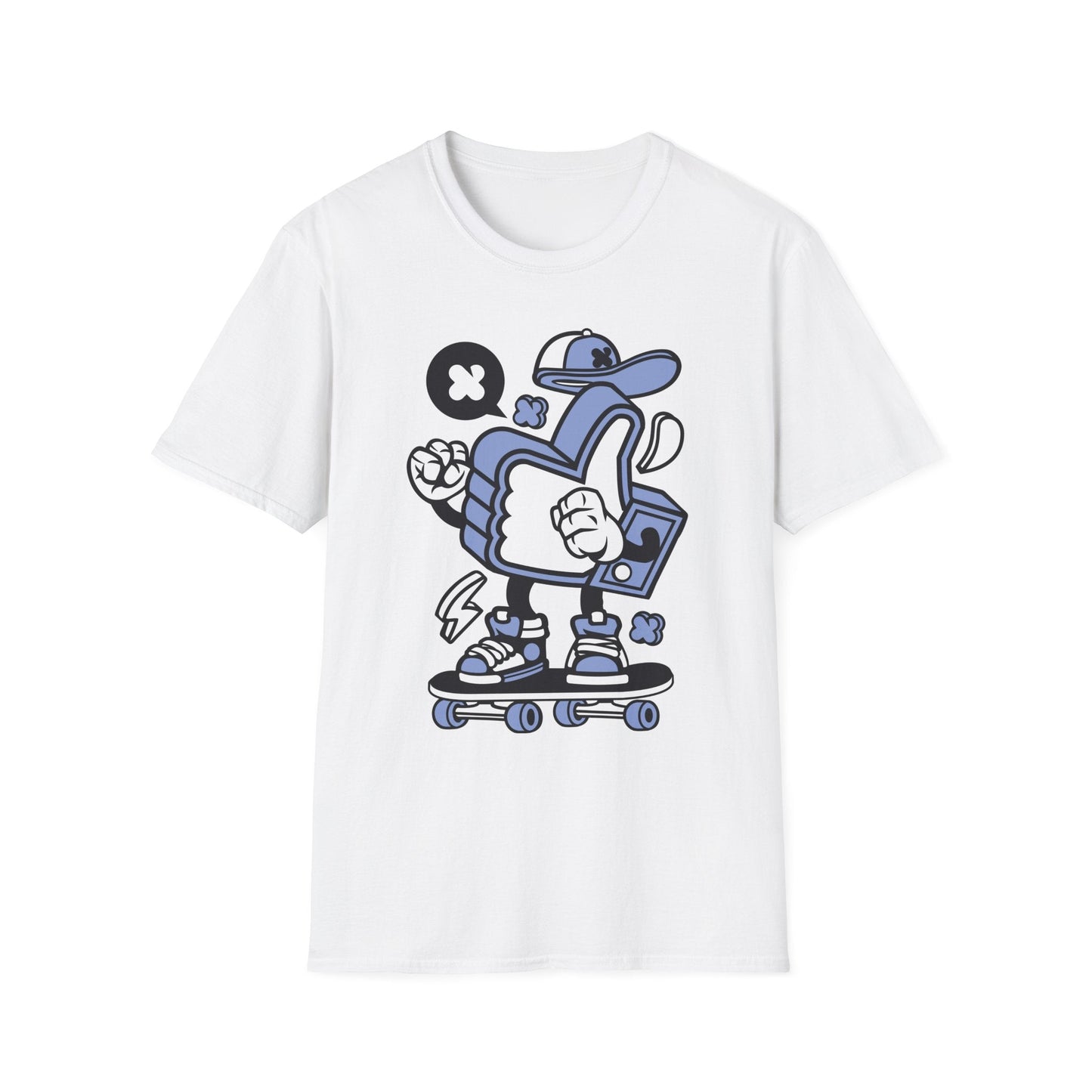 Cartoon T Shirt Animation Tee Funny Graphic Tee For Unisex Gildan Softstyle 64000 Cotton