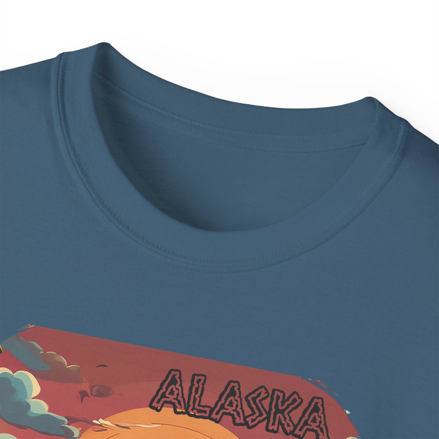 Alaska Graphic Unisex Cotton T‑Shirt 3