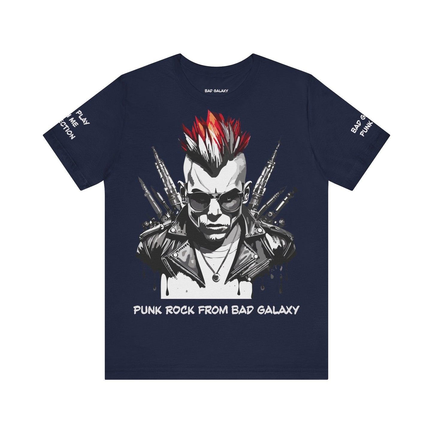 Punk Rock Tee Shirt Made In USA 100 Cotton Eco Friendly Inks Durable Stitching Quality